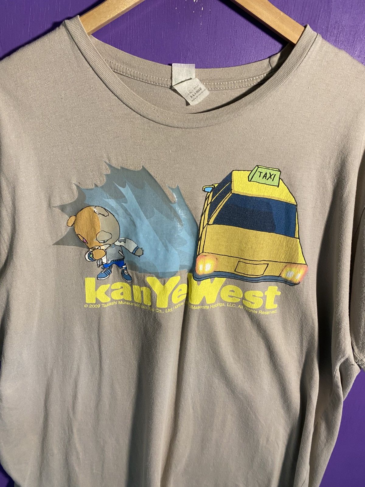 Kanye West Vintage 2009 Kanye west Takashi murakami album t-shirt Size US XL / EU 56 / 4 - 3 Thumbnail
