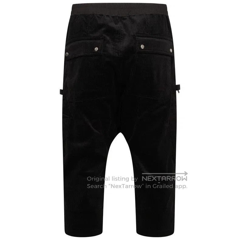 Rick Owens Drkshdw RICK OWENS DRKSHDW Corduroy Drawstring Pants. Size US 34 / EU 50 - 9 Thumbnail