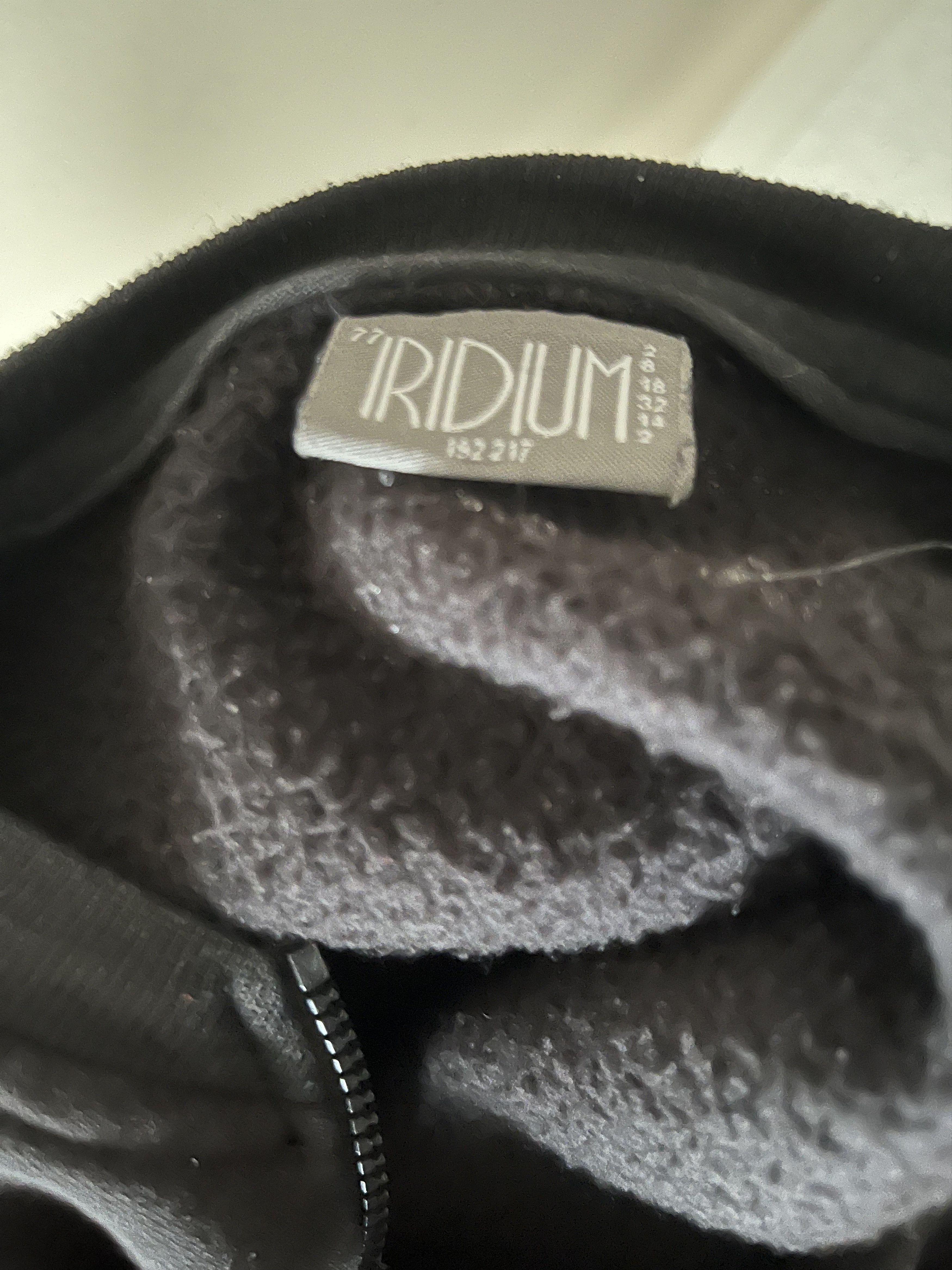 Iridium Iridium Black Crewneck Leather Sleeves & Neck Zipper Size US L / EU 52-54 / 3 - 4 Thumbnail