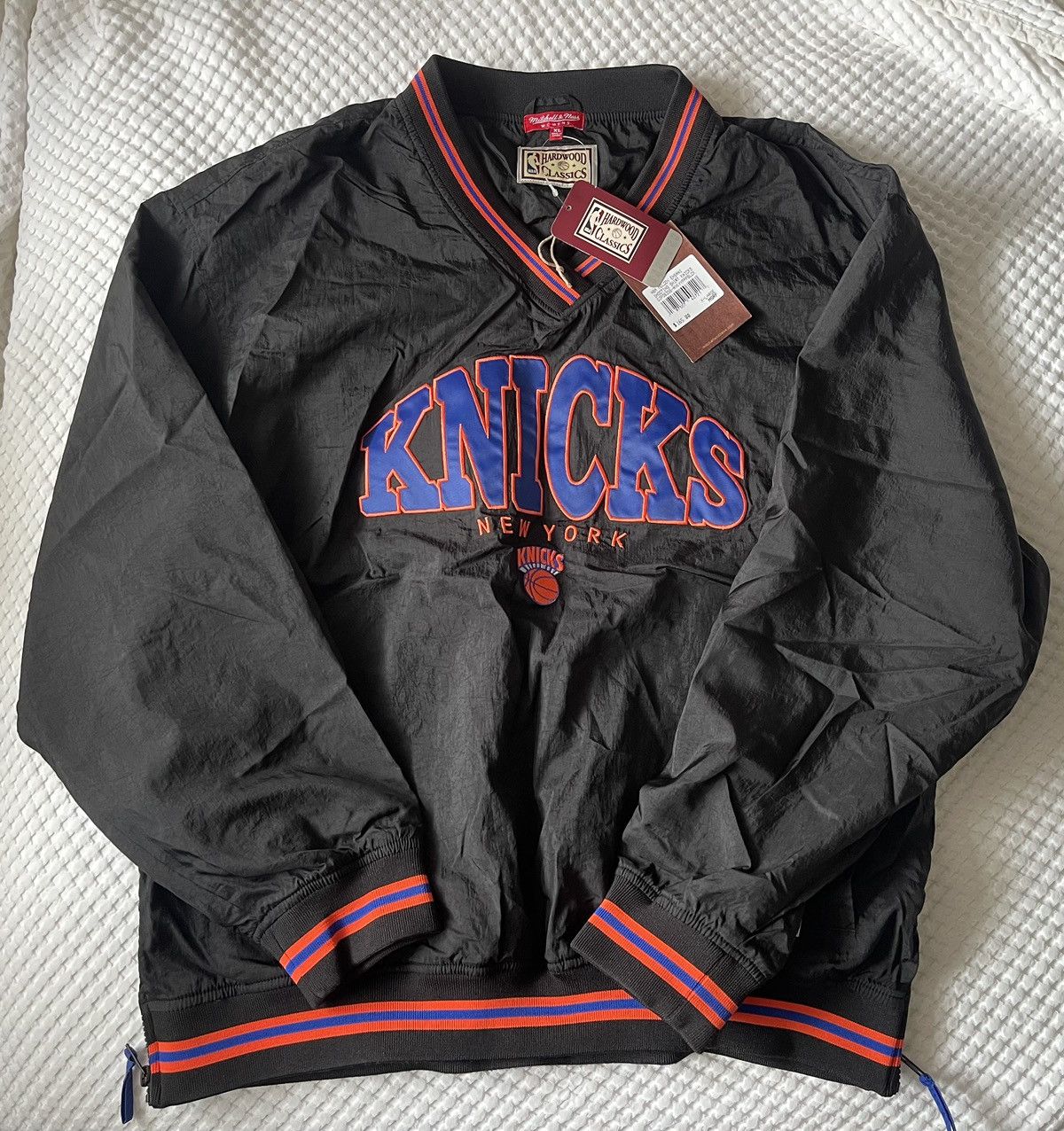 Image of Nba Melody Ehsani Shooting Shirt New York Knicks Size XL in Black, Women's