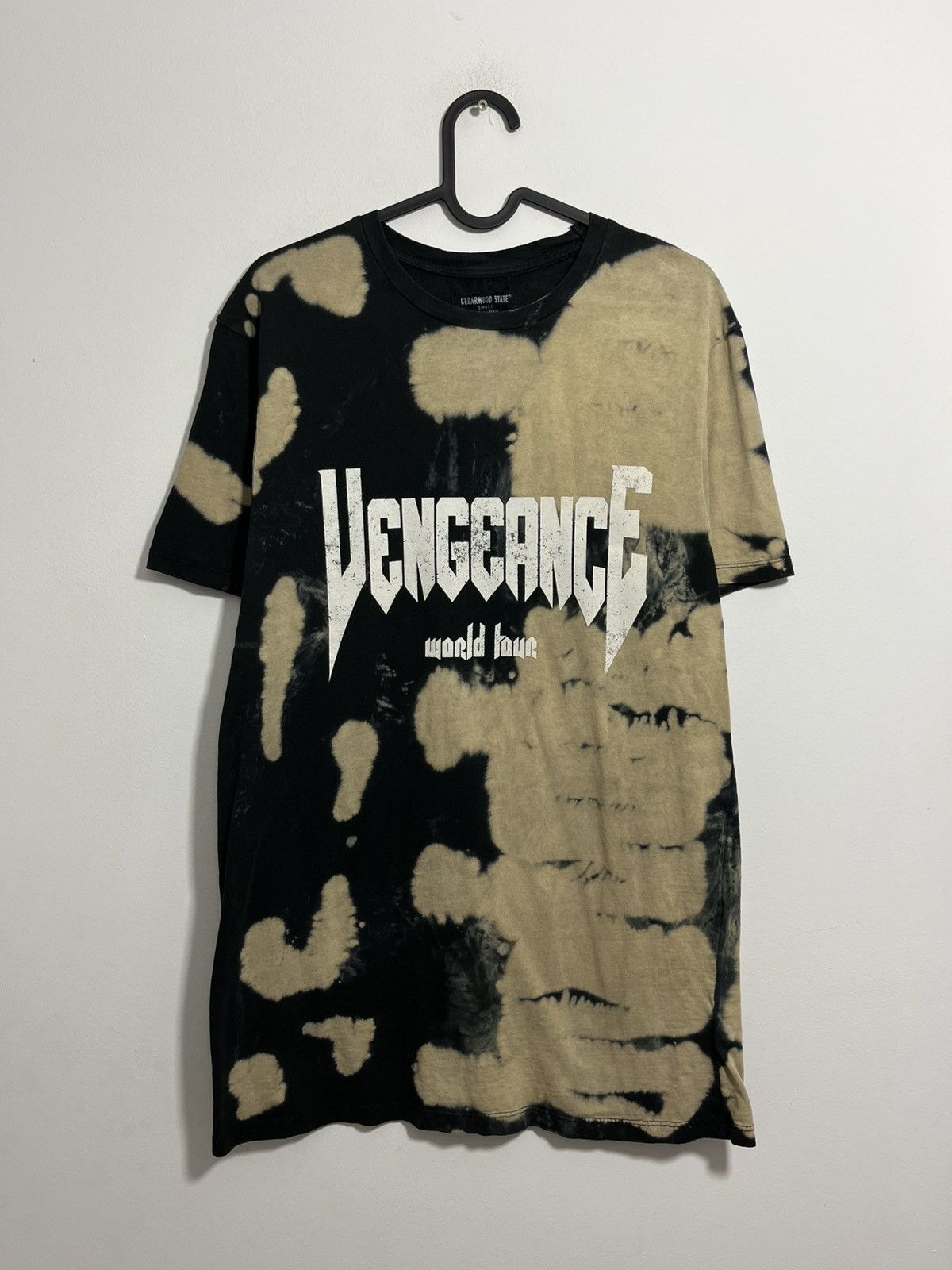 Band Tees × Vintage Vengeance 00s Vintage World Tour Band Rock Metal Bleached Size US S / EU 44-46 / 1 - 2 Thumbnail