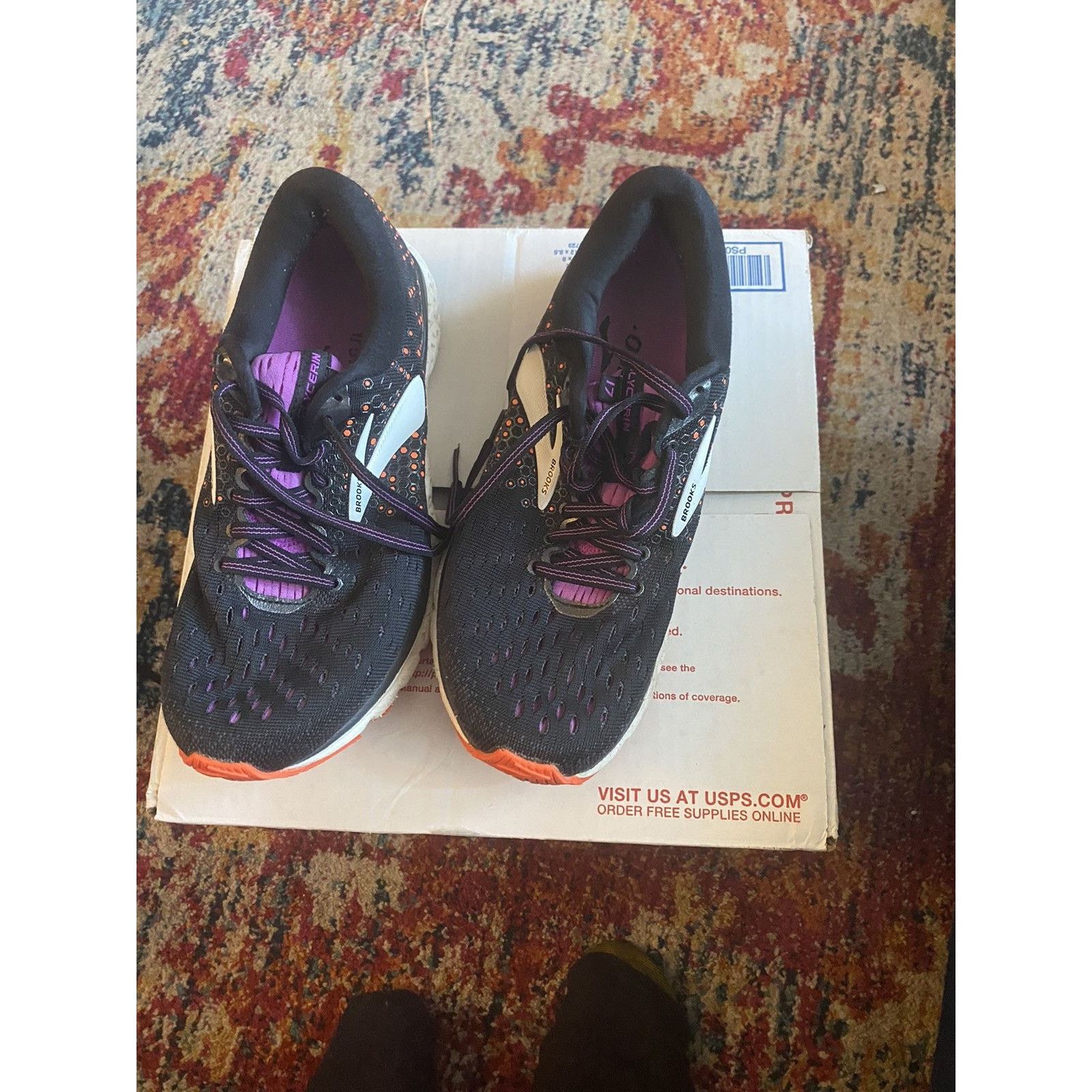 Brooks Brooks Glycerin Womens Black Purple Running Shoes--Size 8 Size US 8 / IT 38 - 5 Thumbnail