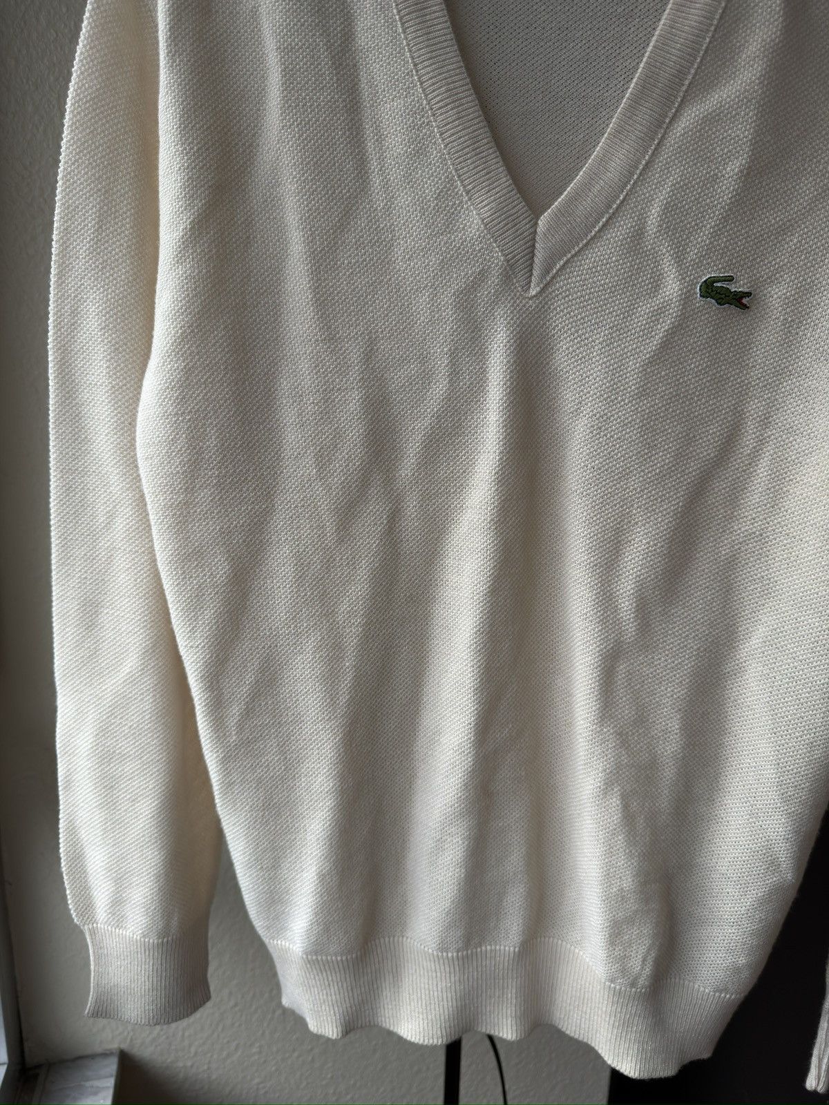 Lacoste Lacoste vintage sweater Size US L / EU 52-54 / 3 - 3 Thumbnail