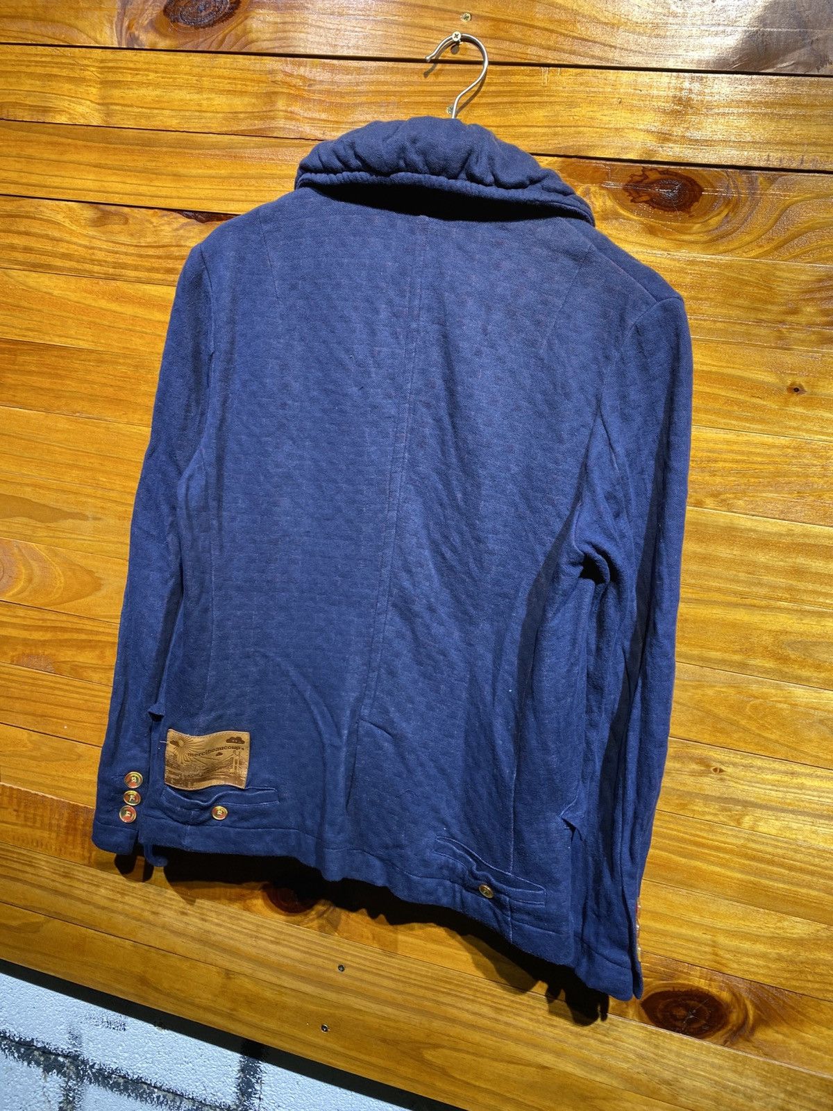 mercibeaucoup Mercibeaucoup Navy Casual Blazer Jacket – Unique Japanese Size M / US 6-8 / IT 42-44 - 6 Thumbnail