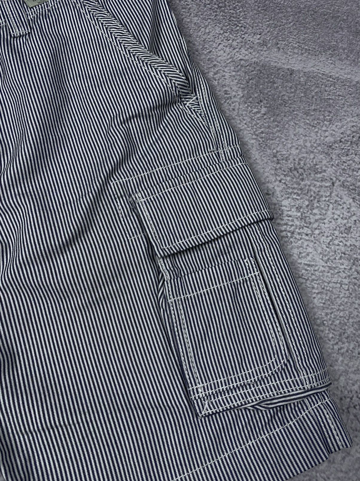 Tommy Hilfiger × Vintage Tommy Hilfiger Cargo Striped Shorts Size US 32 / EU 48 - 5 Thumbnail