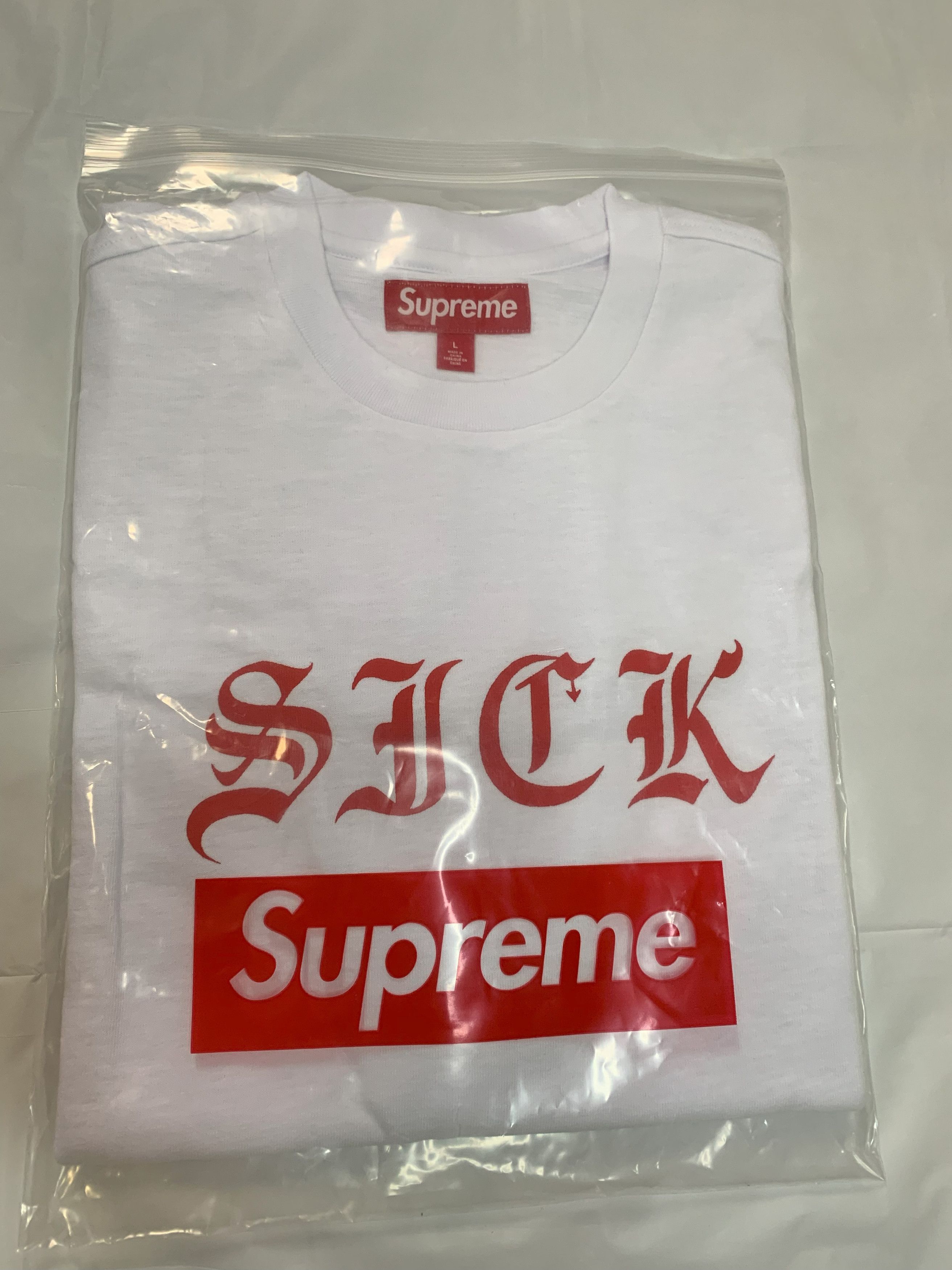 Supreme Supreme SS24 SICK Tee Size US L / EU 52-54 / 3 - 1 Thumbnail