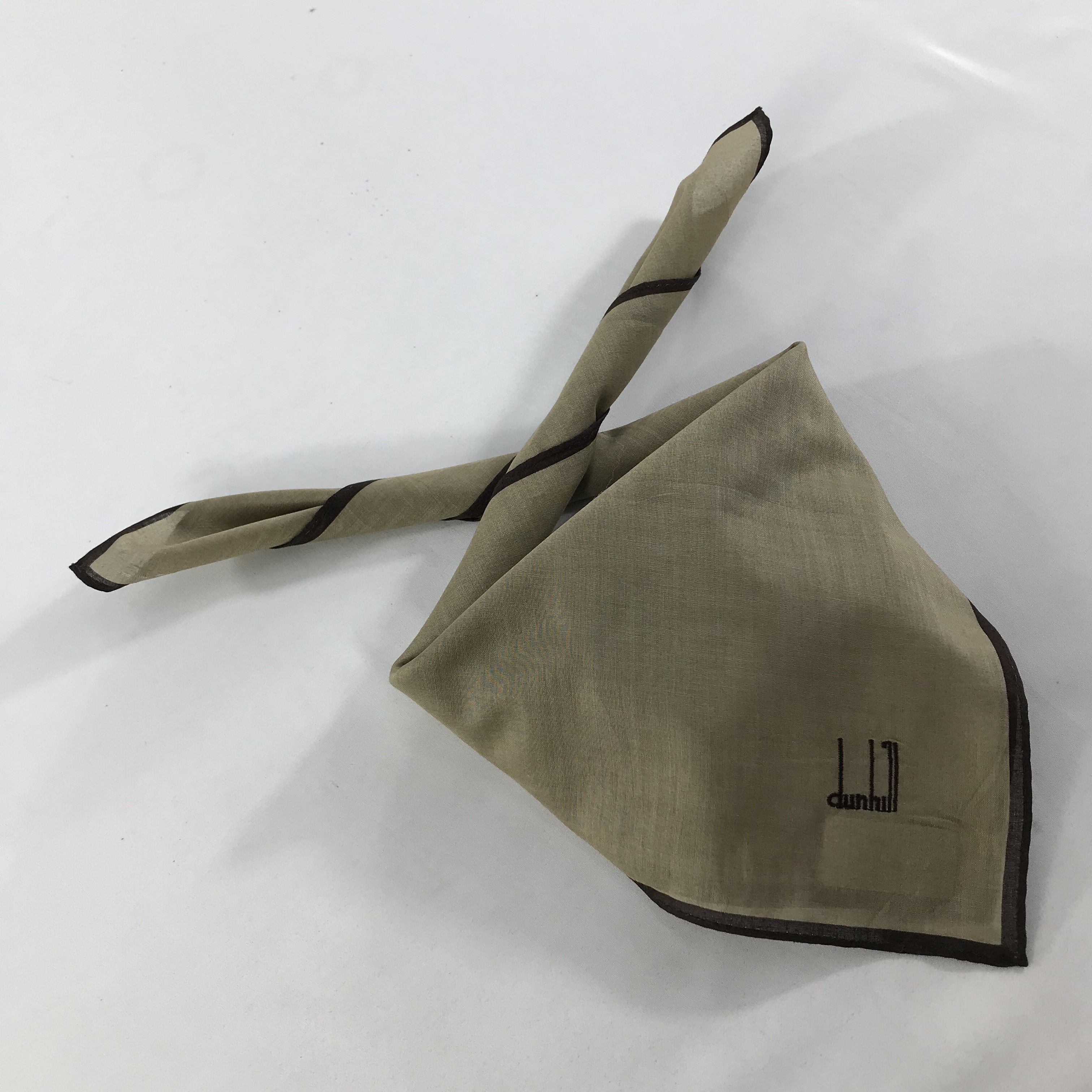 Alfred Dunhill × Vintage Alfred Dunhill Bandana / Handkerchief / Neckerchief - S1196 Size ONE SIZE - 4 Thumbnail