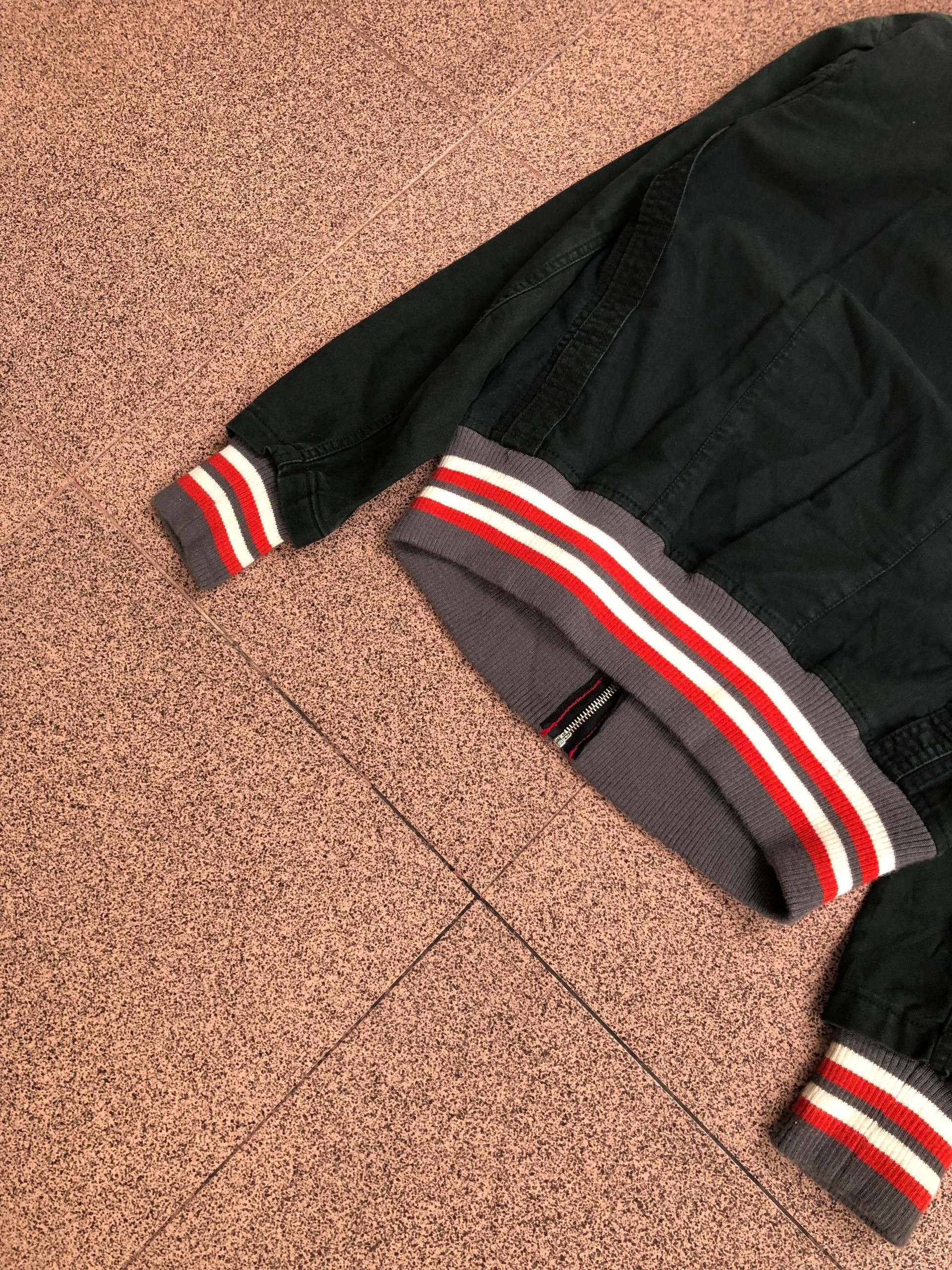 If Six Was Nine 2000s Power to People Bomber Zipper Vkei Style Y2k Japanese Size US M / EU 48-50 / 2 - 9 Thumbnail