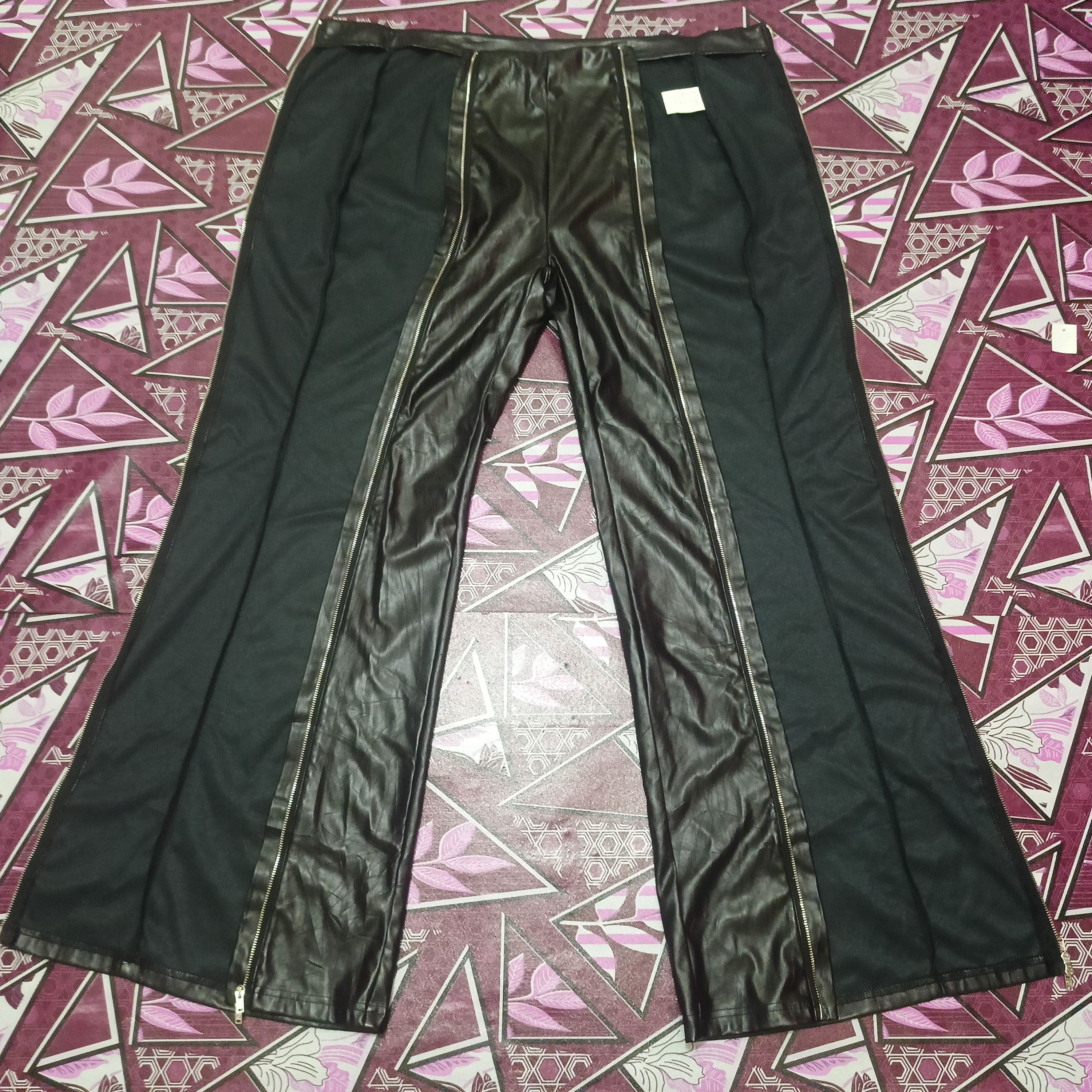 Japanese Brand × Shein Rare PVC Leather Pants Zipper Size US 28 / EU 44 - 5 Thumbnail
