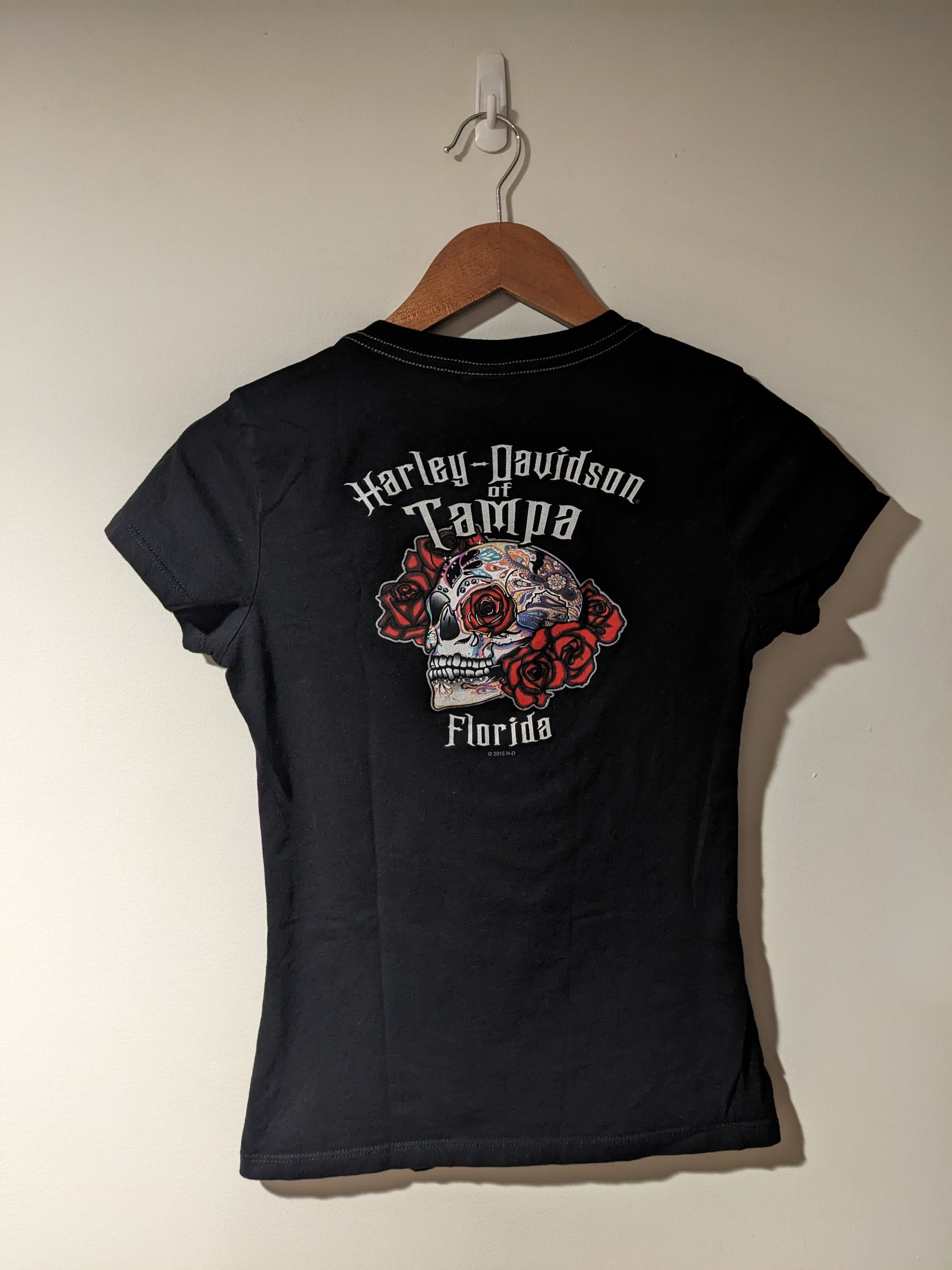 Gildan × Harley Davidson Harley Davidson Motorcycle Logo Womans Black Small T-Shirt Size S / US 4 / IT 40 - 4 Thumbnail