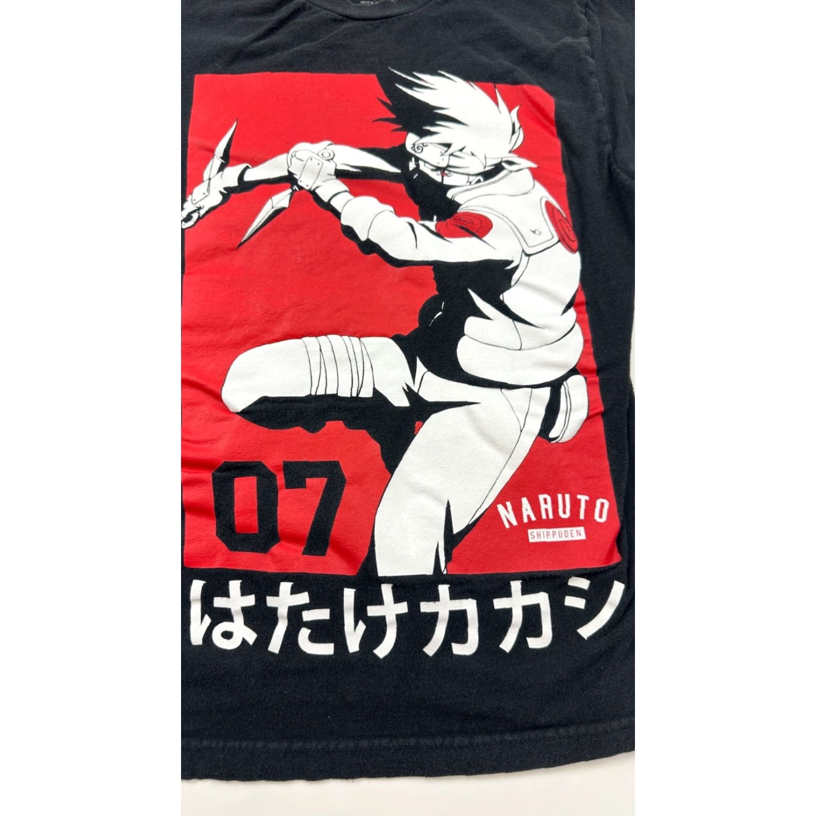 Vintage Naruto Shirt Mens Small Black Kakashi Hatake Graphic Short Sleeve Crew Neck Tee Size US S / EU 44-46 / 1 - 3 Thumbnail