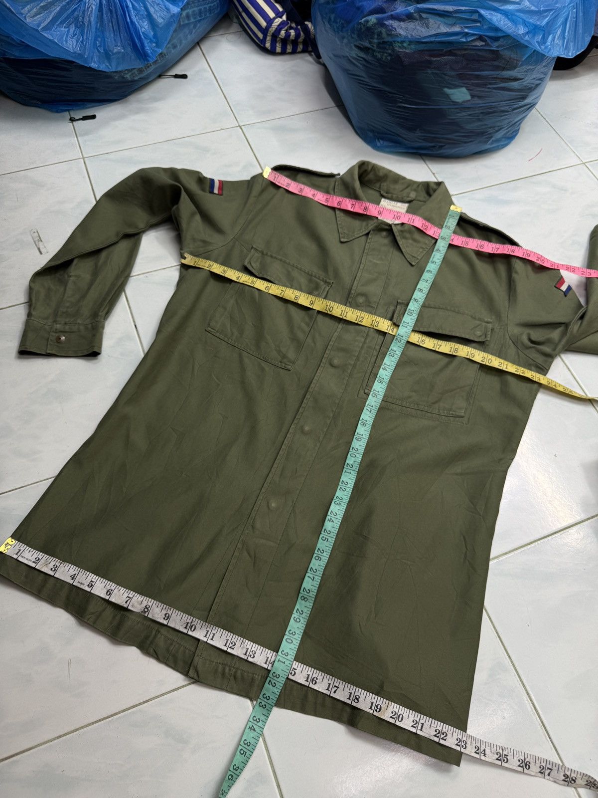 Vintage 🔥🔥💥STEALS VTG DUTCH ARMY JACKET Size US M / EU 48-50 / 2 - 10 Thumbnail