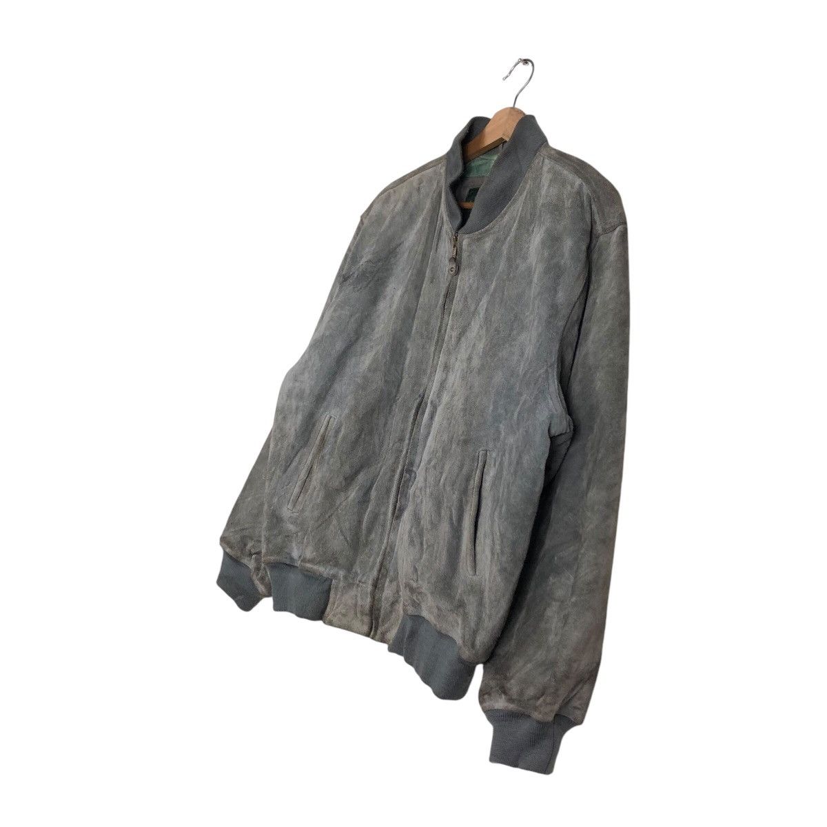 Japanese Brand 📌Vintage Genuine Leather Jacket Bomber Biker World Size US L / EU 52-54 / 3 - 3 Thumbnail