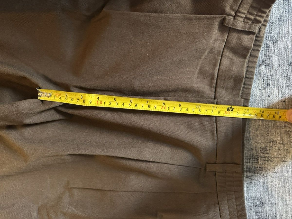LE17SEPTEMBRE LE17SEPTEMBRE Brown Pleated Trouser Size 48 / 32 Waist Size US 32 / EU 48 - 9 Thumbnail