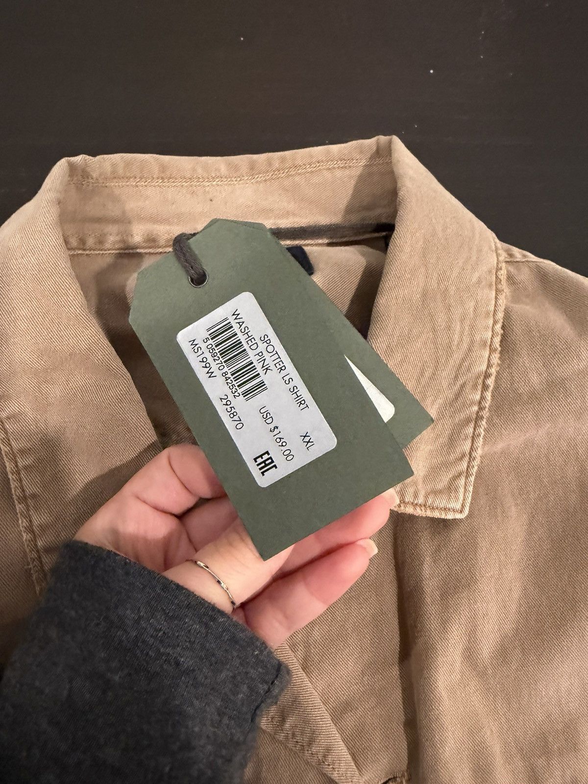 Allsaints All Saints Spotter LS Shirt Size US XXL / EU 58 / 5 - 4 Thumbnail