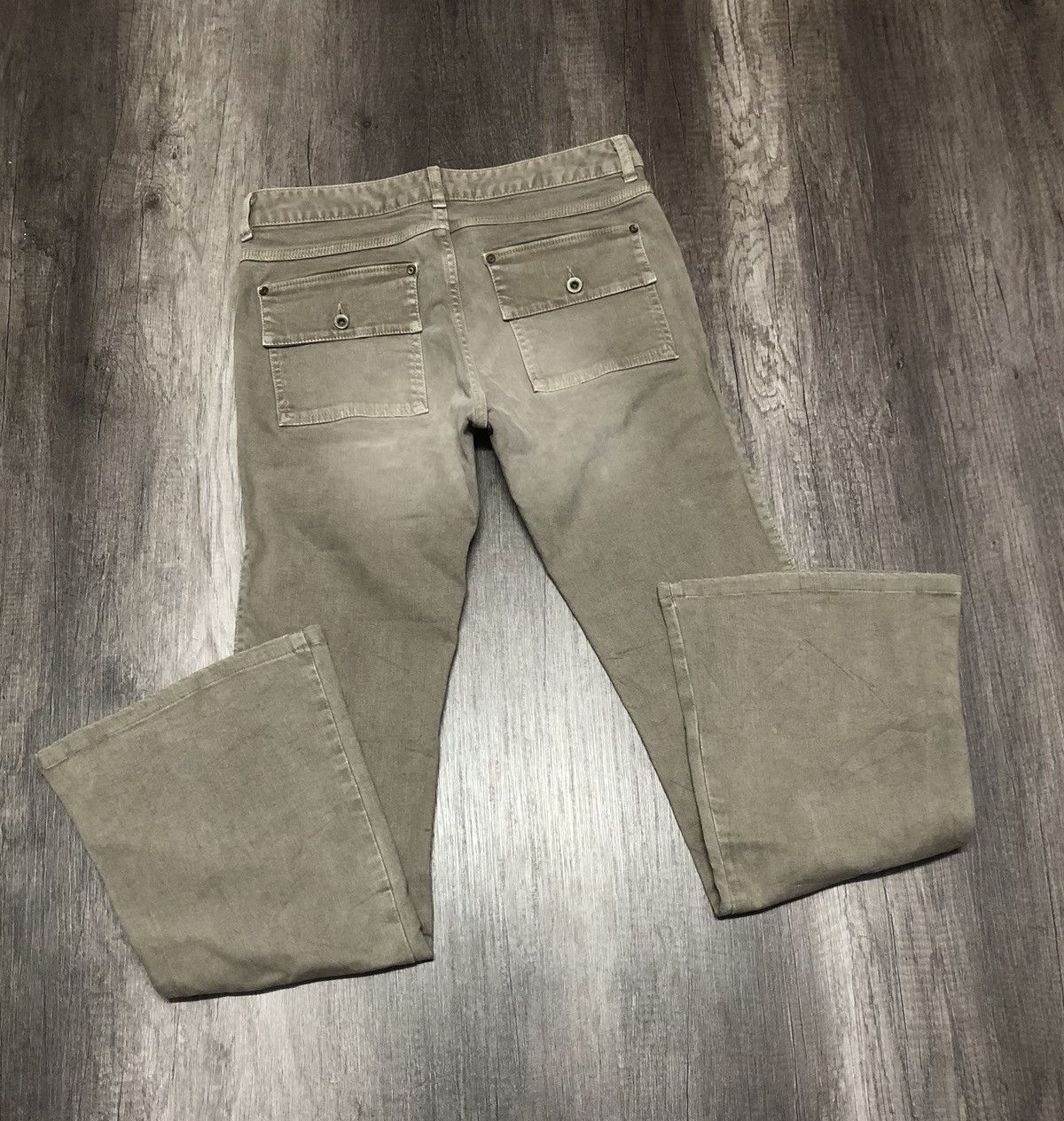 If Six Was Nine × Japanese Brand VINTAGE EDICONSCIOUS BUSH PANTS FLARE BOOTCUT JEANS Size US 30 / EU 46 - 25 Thumbnail