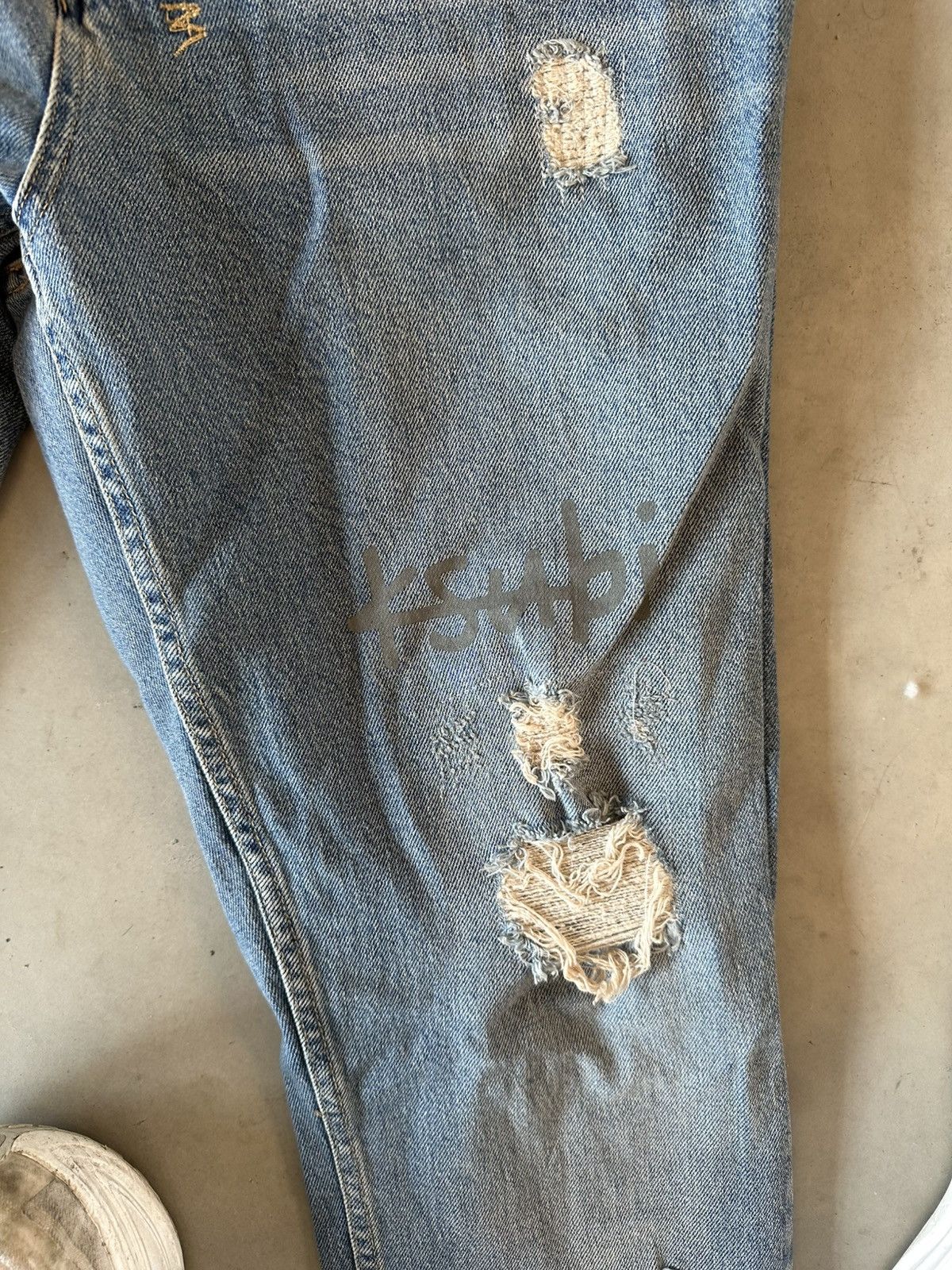 Ksubi Ksubi Stiched Denim Blue Size US 40 / EU 56 - 2 Thumbnail
