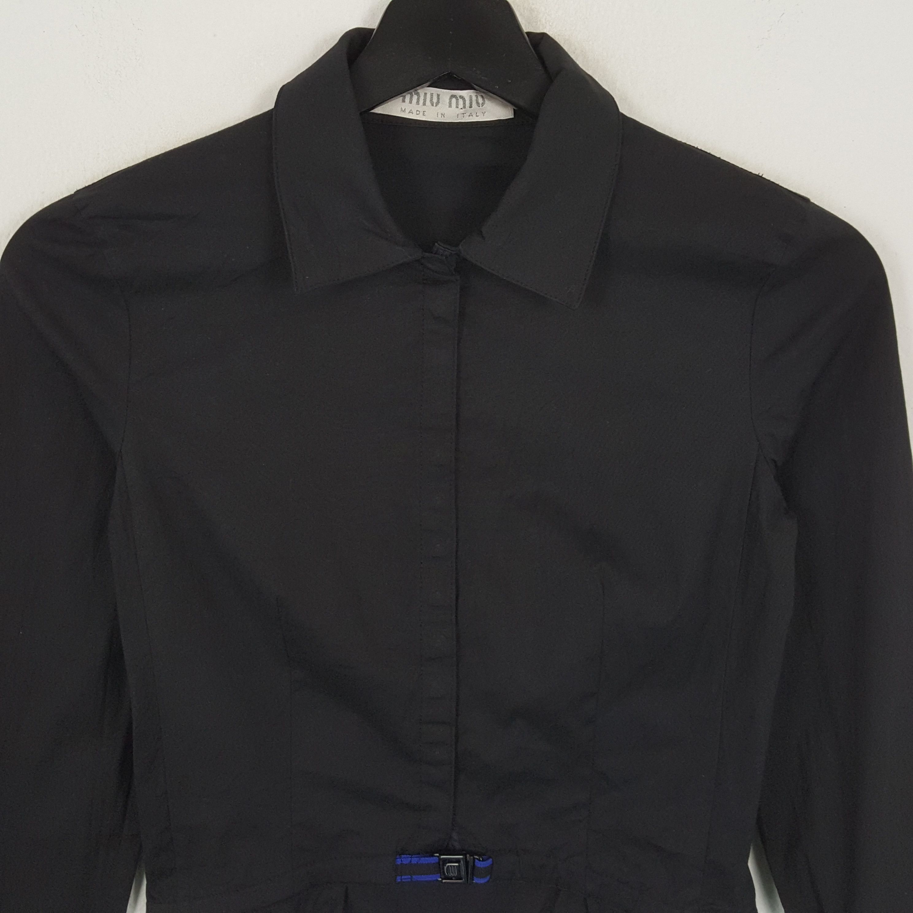 Miu Miu MIU MIU Fashion Designer Style Casual Shirt Size XXS / US 00 / IT 34 - 2 Thumbnail