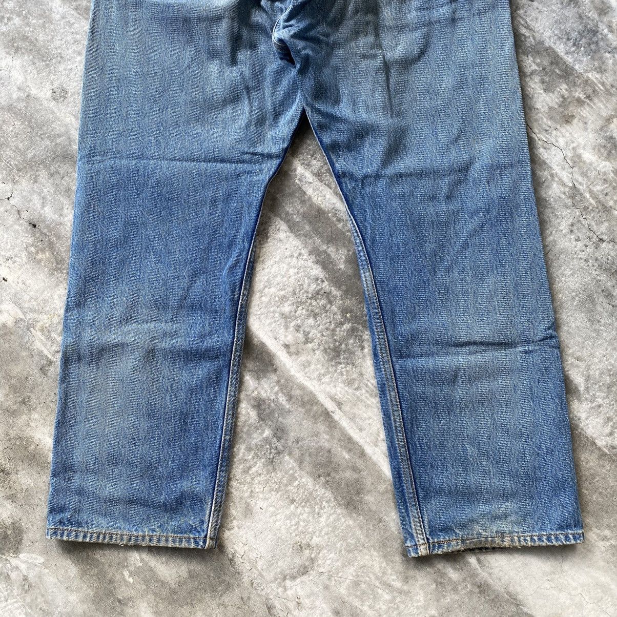 Levi's Vintage Y2K Levis 501 Distressed Denim w36 Size US 36 / EU 52 - 9 Thumbnail
