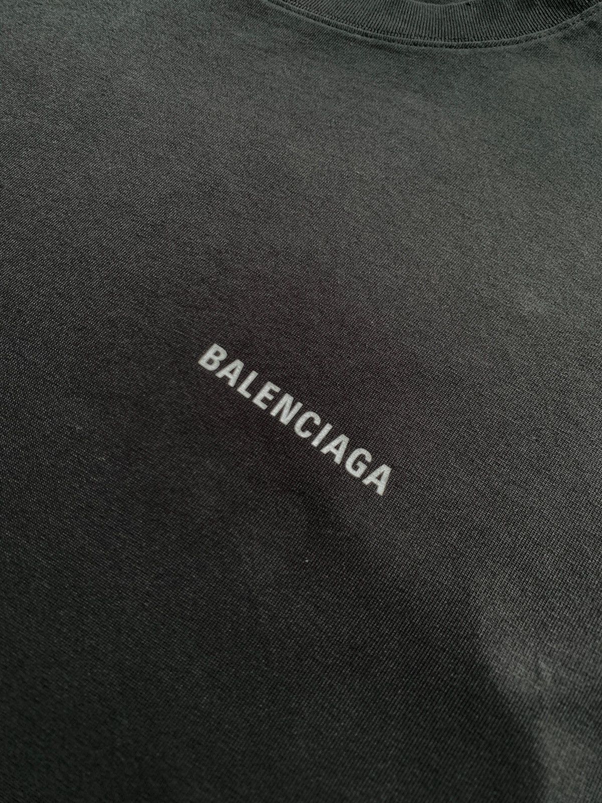 Balenciaga FREE TAX! Defile Logo tee Size US M / EU 48-50 / 2 - 5 Thumbnail