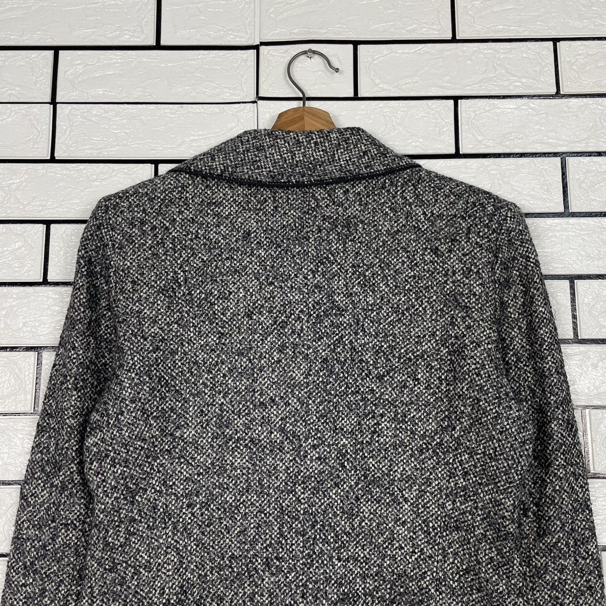 Japanese Brand Japanese Designer Noriko Herringbone Cascading Front Jacket Size S / US 4 / IT 40 - 8 Thumbnail