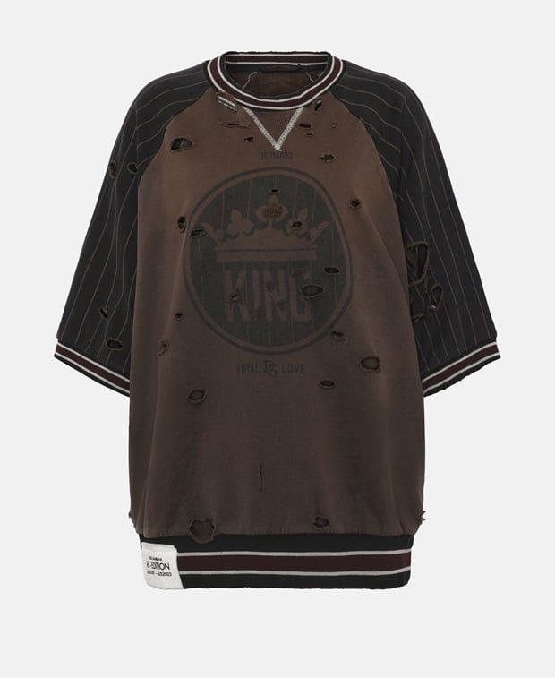 Dolce & Gabbana Short-sleeved sweatshirt Size US L / EU 52-54 / 3 - 1 Thumbnail