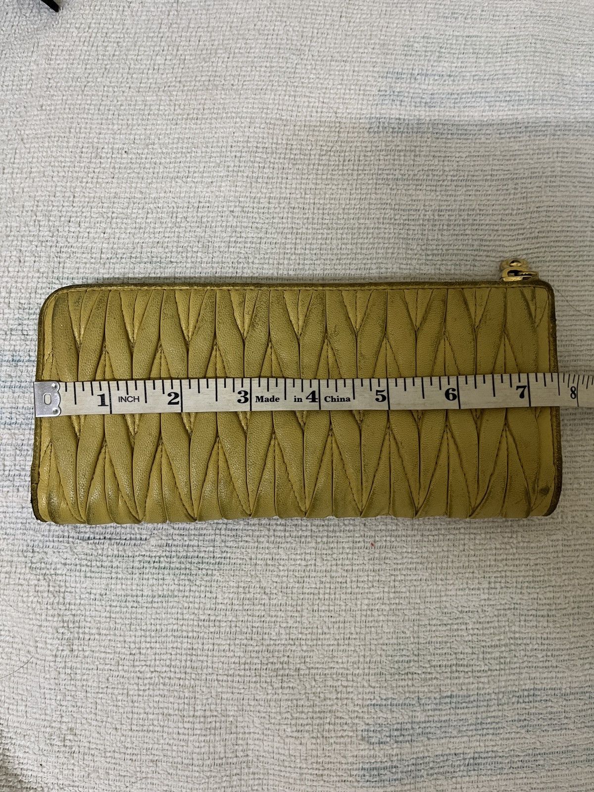 Miu Miu Miu Miu Matelassé Pleated Size ONE SIZE - 18 Thumbnail