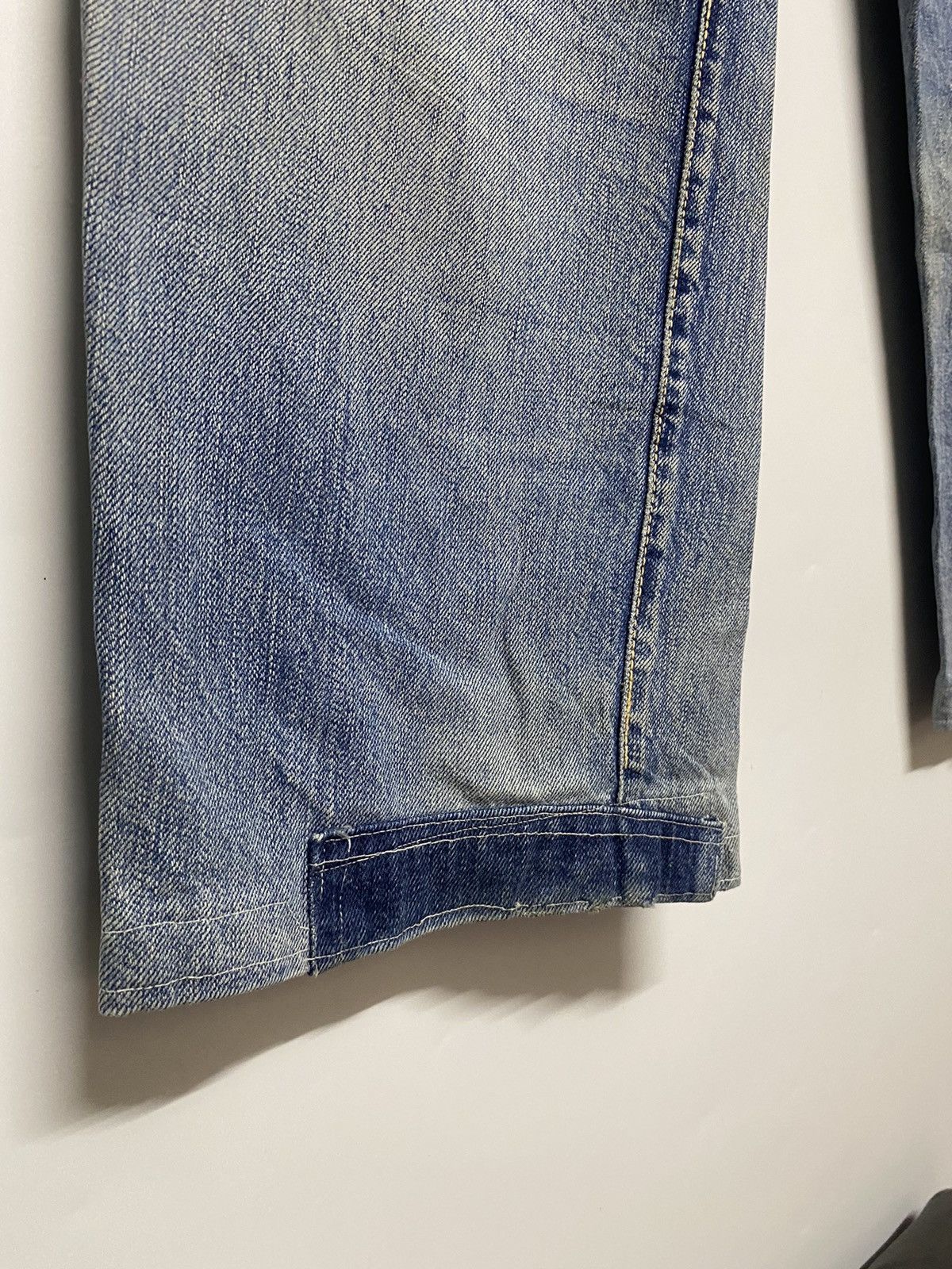 Japanese Brand × Vintage Vintage Ground-Alls Japanese Brand Distressed Denim Jeans Size US 30 / EU 46 - 16 Thumbnail