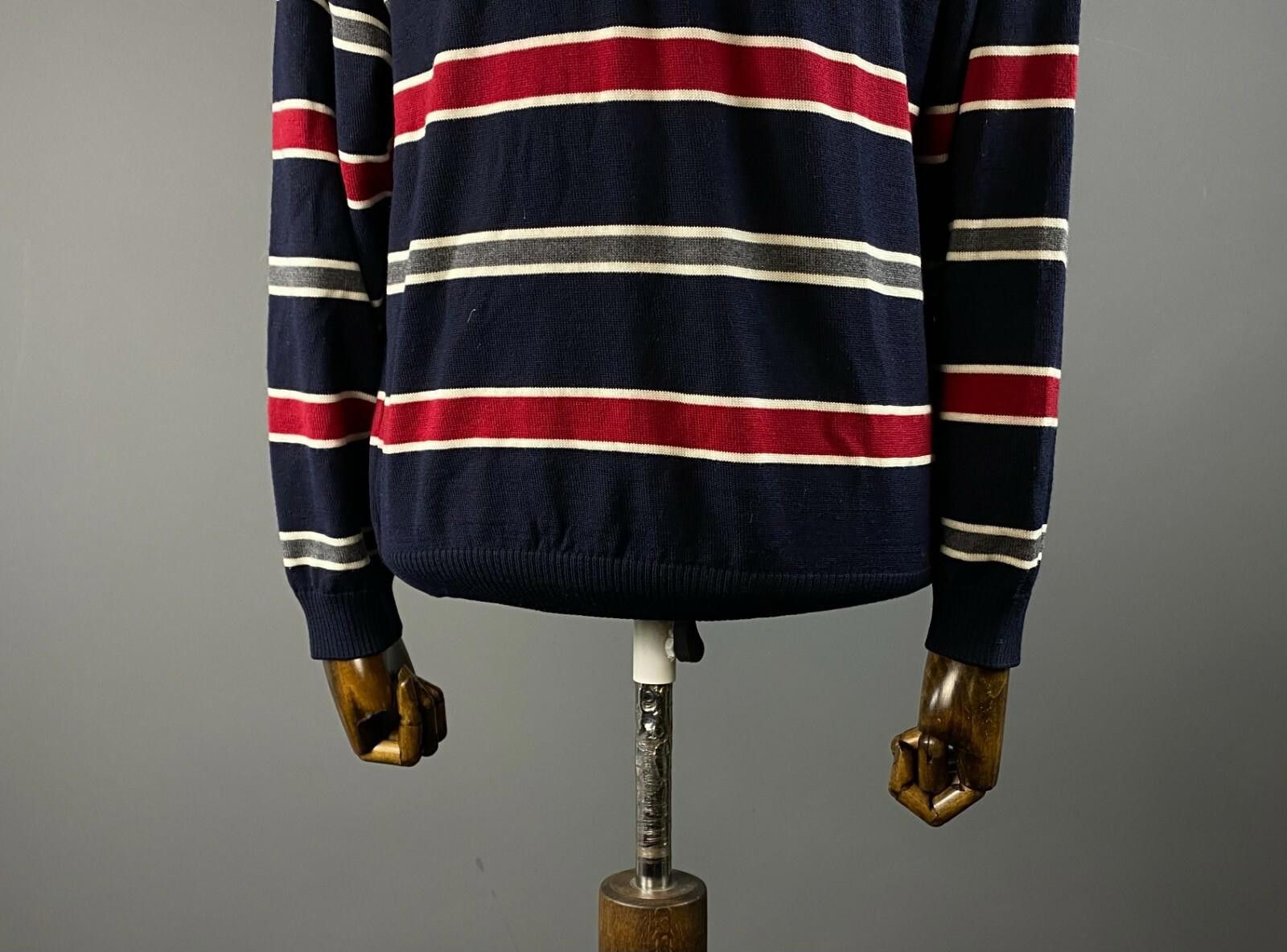 Paul & Shark Paul & Shark Yachting Cool Touch Blue Stripe Jumper Size L Size US L / EU 52-54 / 3 - 5 Thumbnail