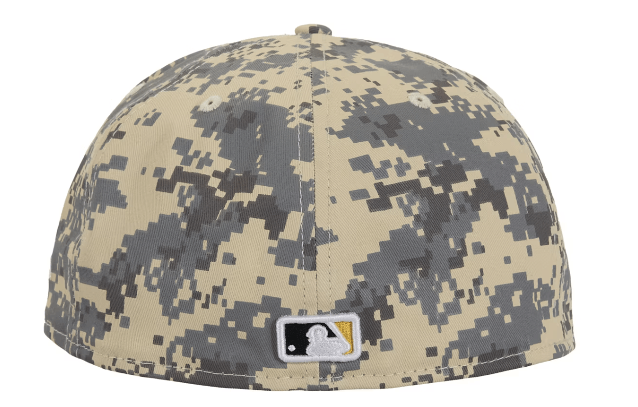 Supreme MLB Teams Box Logo New Era 59Fifty Cap Camo 7 3/8