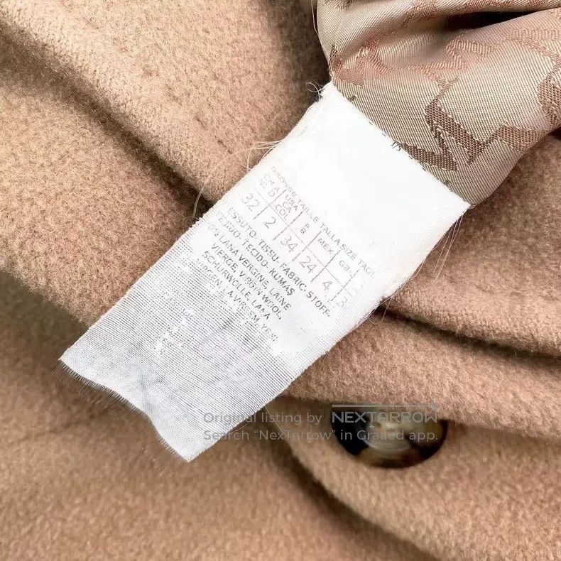 Max Mara Max Mara Camel wool coat Size XXS / US 00 / IT 34 - 5 Thumbnail