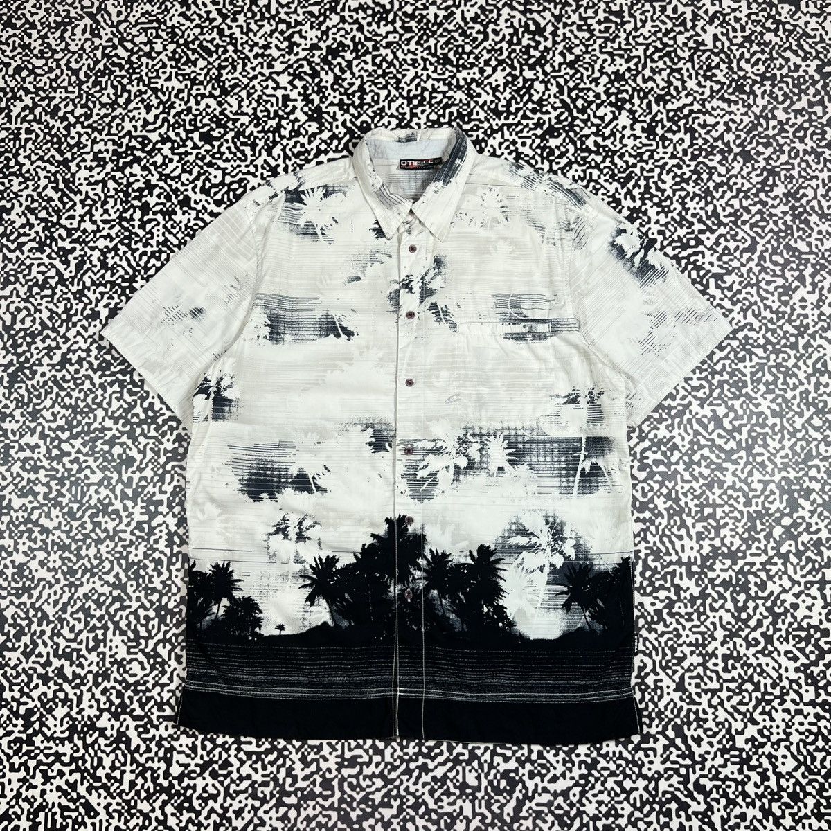 O'Neill Vintage Y2K Oneill Hawaiian Palm Style Retro Surf Shirt 90s Size US XXL / EU 58 / 5 - 1 Thumbnail