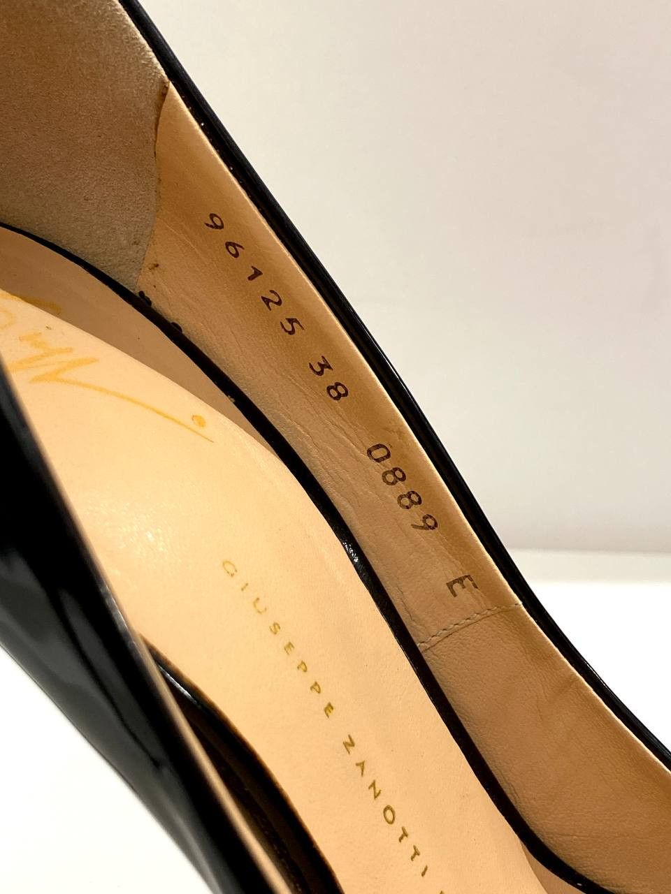 Giuseppe Zanotti Giuseppe Zanotti Pumps Black Patent Leather High Heels Size US 8 / IT 38 - 10 Thumbnail
