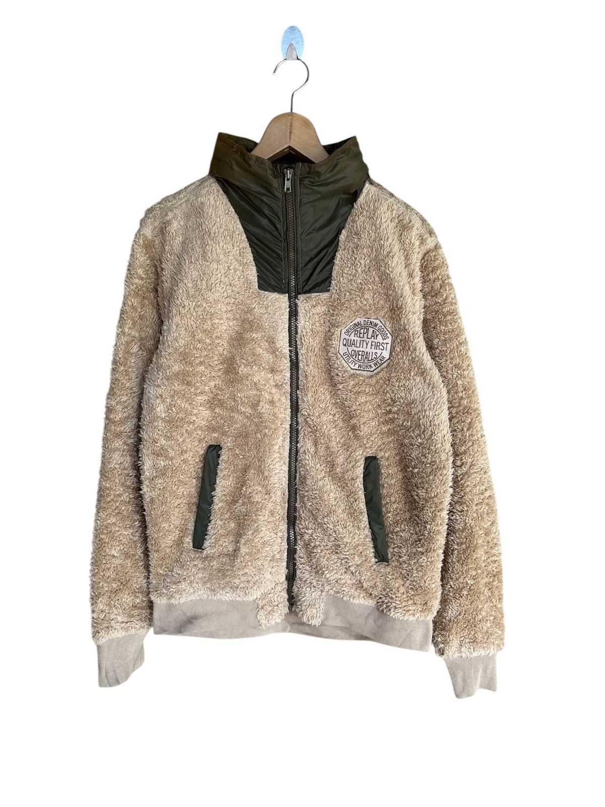 Replay × Vintage Vintage Replay Fleece Zipper Jacket Size US M / EU 48-50 / 2 - 1 Thumbnail