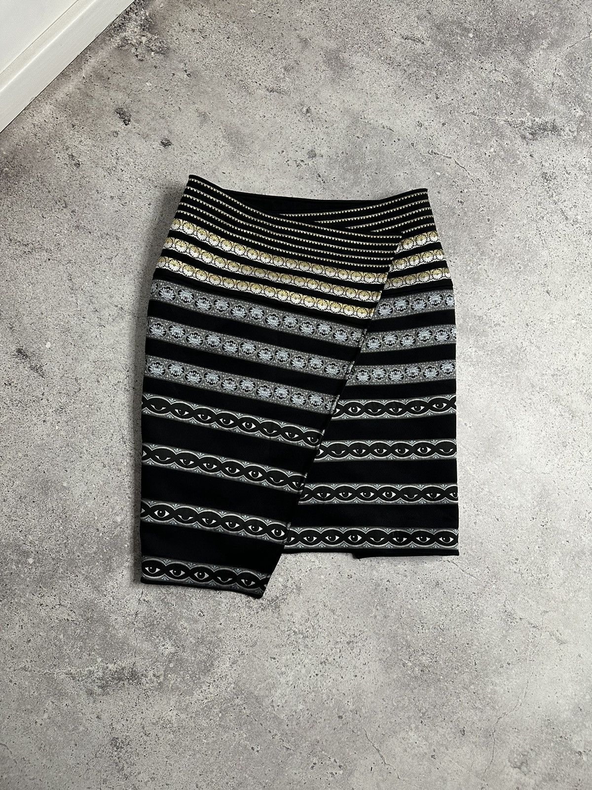 Kenzo Kenzo Paris Multi-eye Monogram Skirt Women’s Size 38 Size 38" / US 16 / IT 52 - 1 Thumbnail