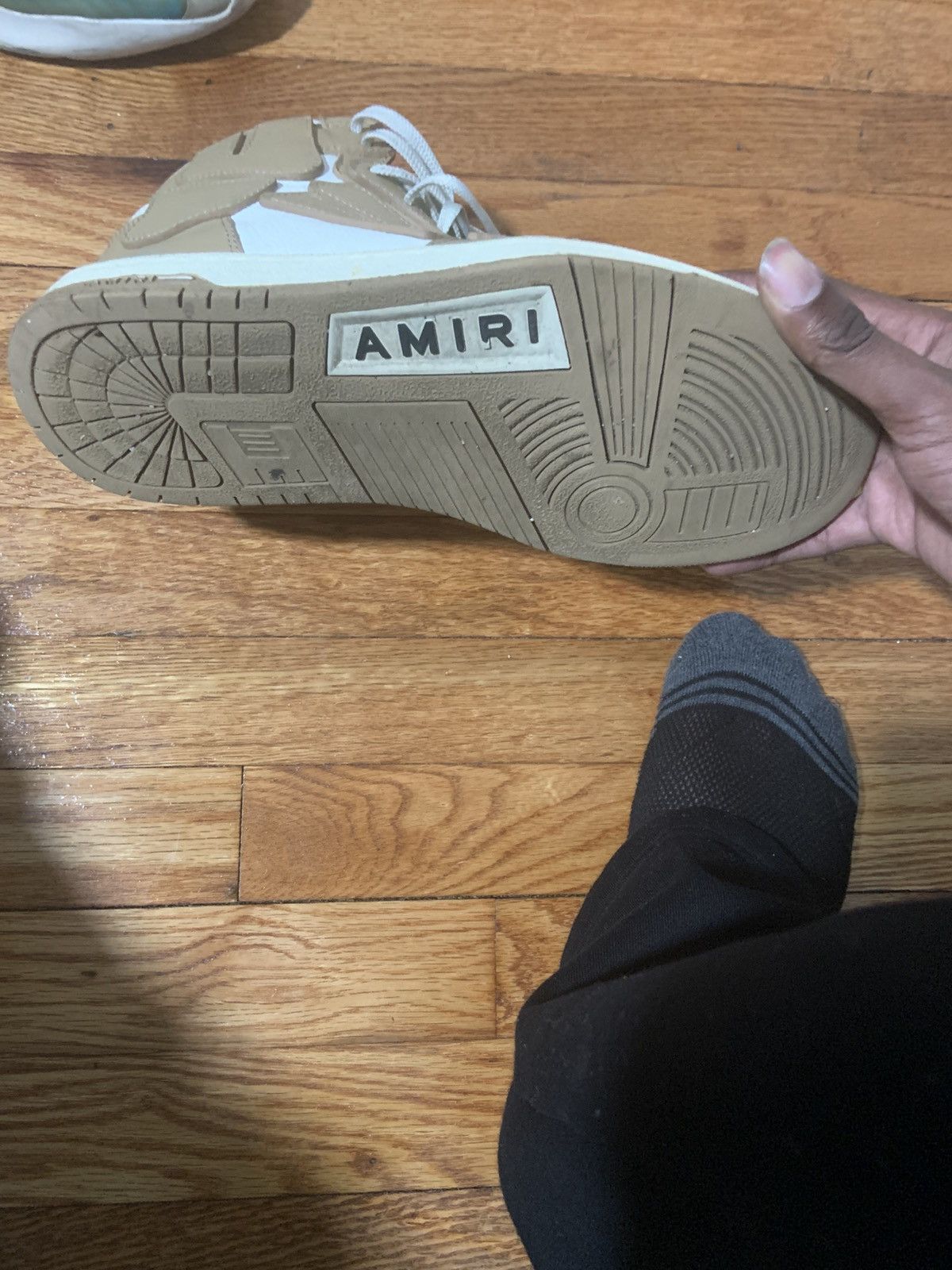 Amiri Amiri Men's Skel Top High Sneakers Size US 11 / EU 44 - 3 Thumbnail