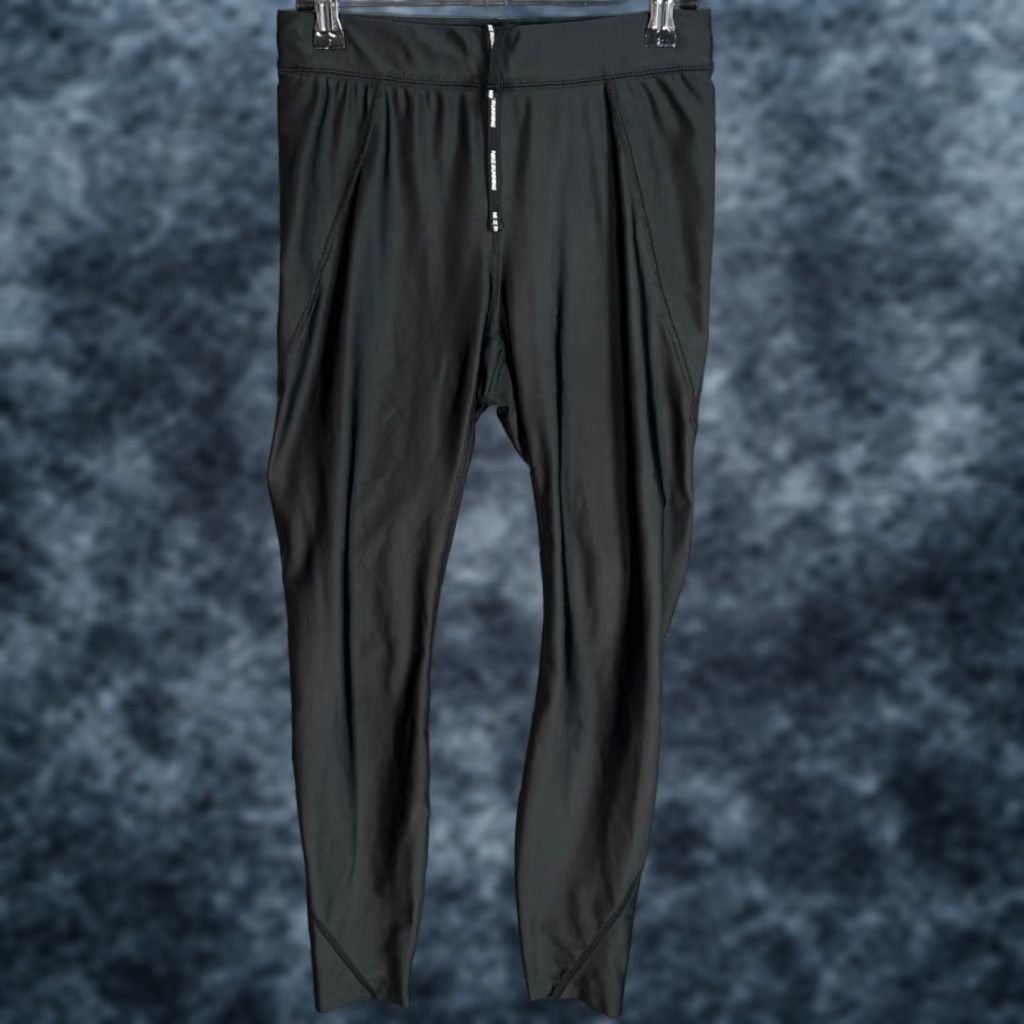 Nike Nike Dri-Fit Womens Black Running Tights Size Small with Drawstring Leggings Size ONE SIZE - 1 Thumbnail