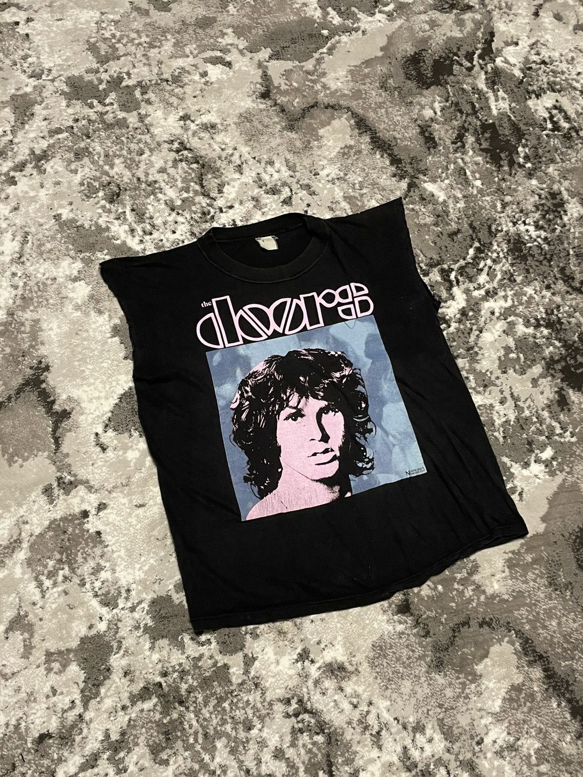 Band Tees × Vintage Rare Vintage 90s The Doors Jim Morrison Sleeveless T-shirt Size US L / EU 52-54 / 3 - 2 Thumbnail