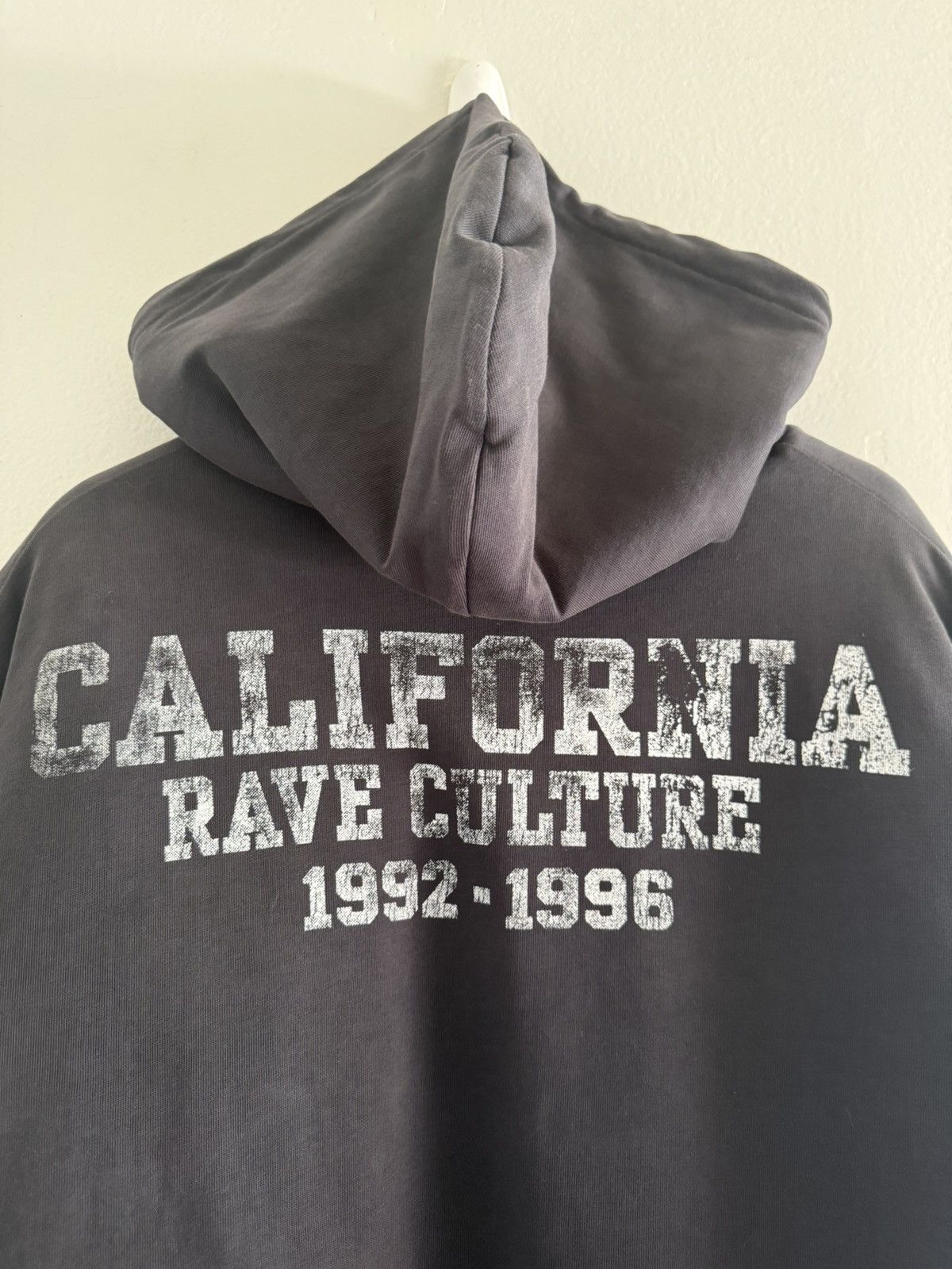 Willy Chavarria JAPAN EXCLUSIVE Rave Culture Lined Padded Bomber Zip Hoodie Size US M / EU 48-50 / 2 - 5 Thumbnail