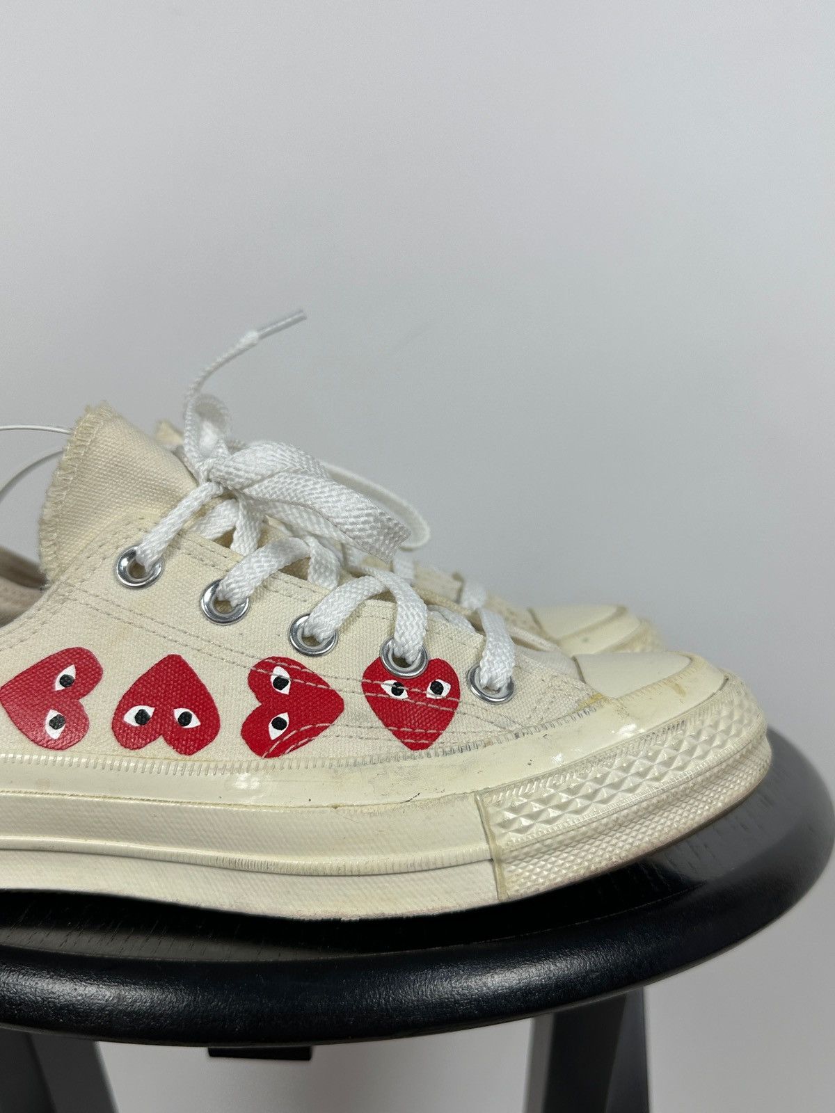 Comme des Garcons Comme Des Garçons x Chuck Taylor Converse All Star Low Top Size US 5 / IT 35 - 14 Thumbnail