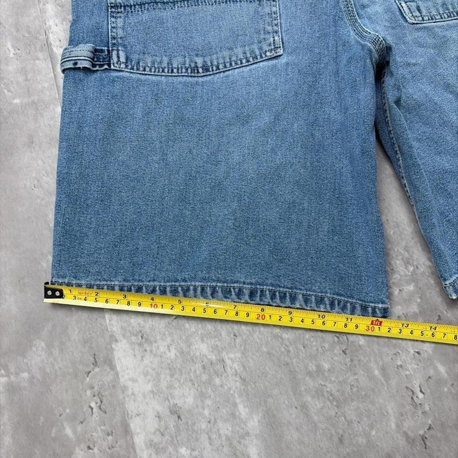 Other Y2K Blue Sonoma Jeans Grunge Baggy Carpenter Denim Jorts Size US 34 / EU 50 - 8 Thumbnail
