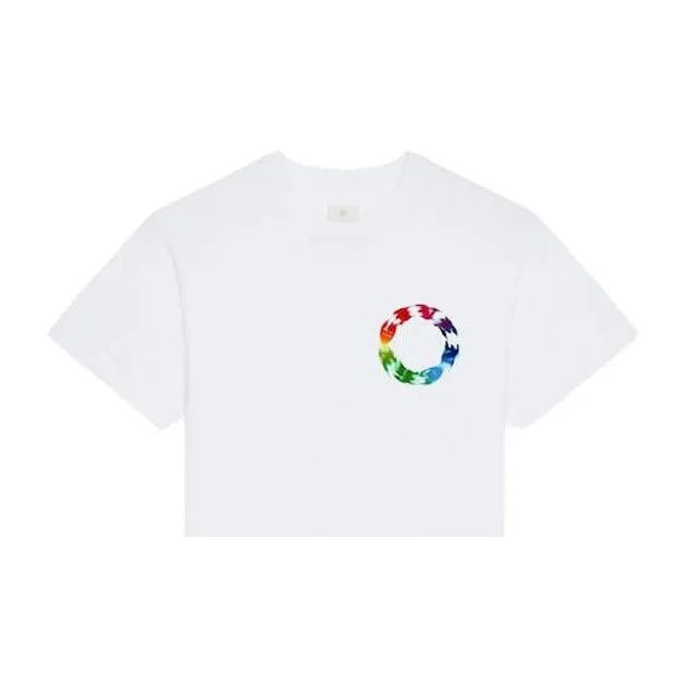 Givenchy o1w1db10325 Slim Fit T-Shirt in White Size US S / EU 44-46 / 1 - 2 Thumbnail