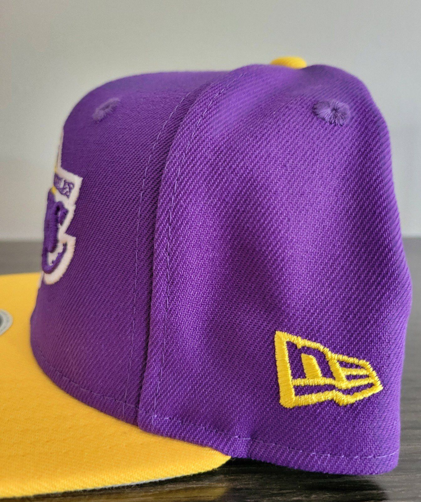 New Era *Firm* Los Angeles Lakers New Era 9fifty Snapback Hat Size ONE SIZE - 3 Thumbnail