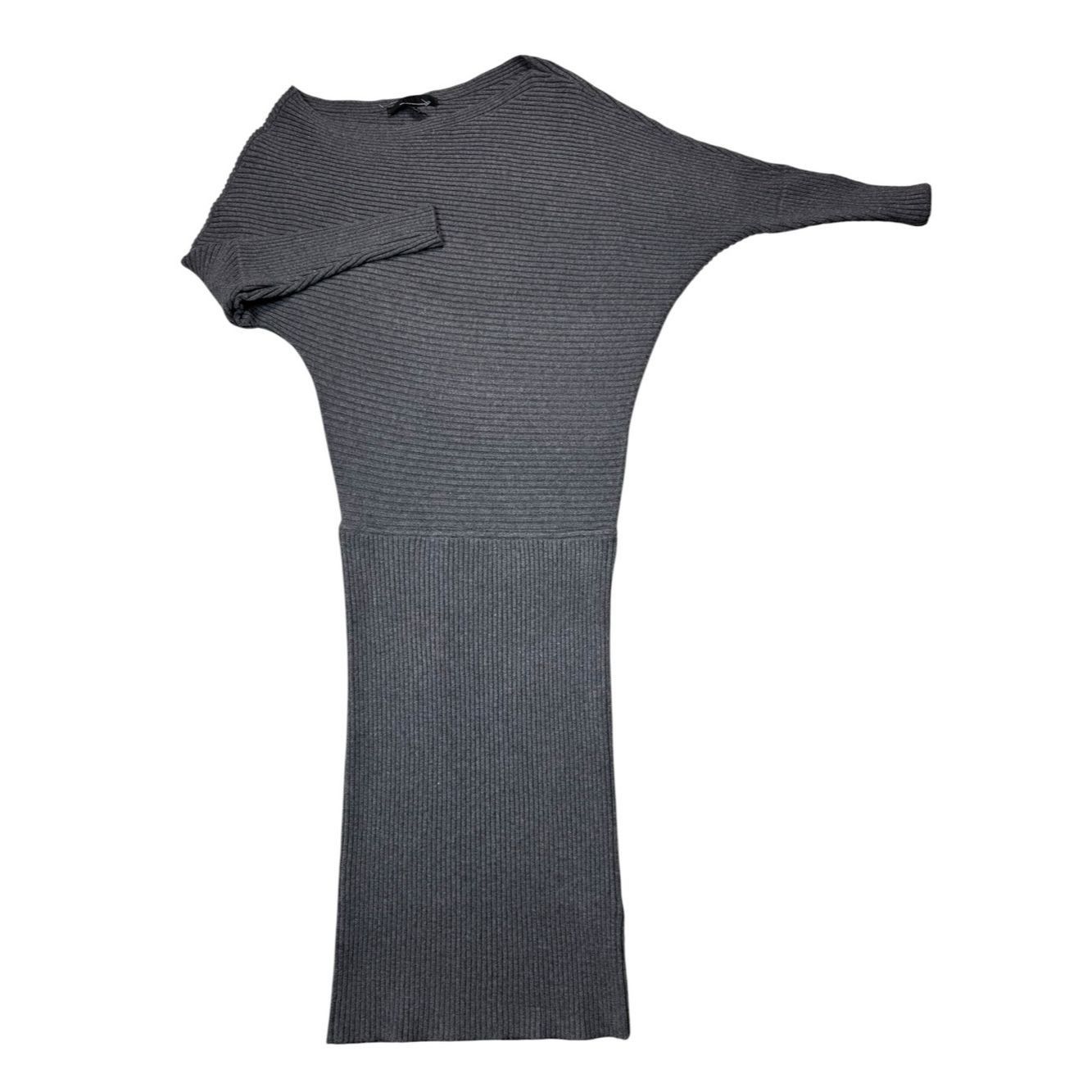 White House Black Market White House Black Market Off-Shoulder Ribbed Grey Sweater D Size XS / US 0-2 / IT 36-38 - 5 Thumbnail