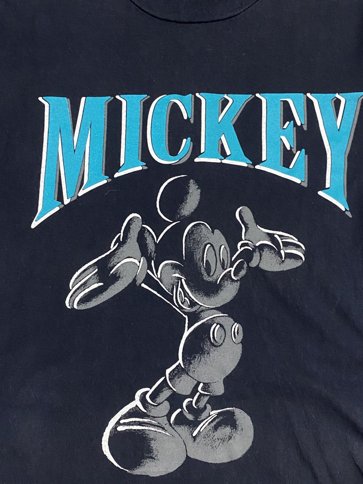 Disney × Mickey Mouse × Vintage Vintage Disney Mickey Mouse T-Shirt - Made in USA (Size M) Size US M / EU 48-50 / 2 - 5 Thumbnail