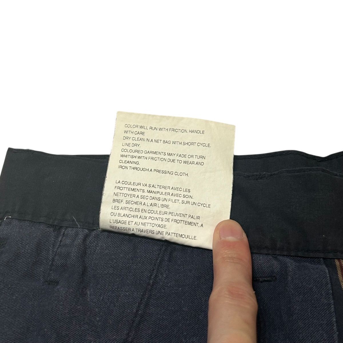Comme des Garcons Homme 705 00s 06AW Comme Des Garcons Homme archiv pants cotton Size US 32 / EU 48 - 7 Thumbnail