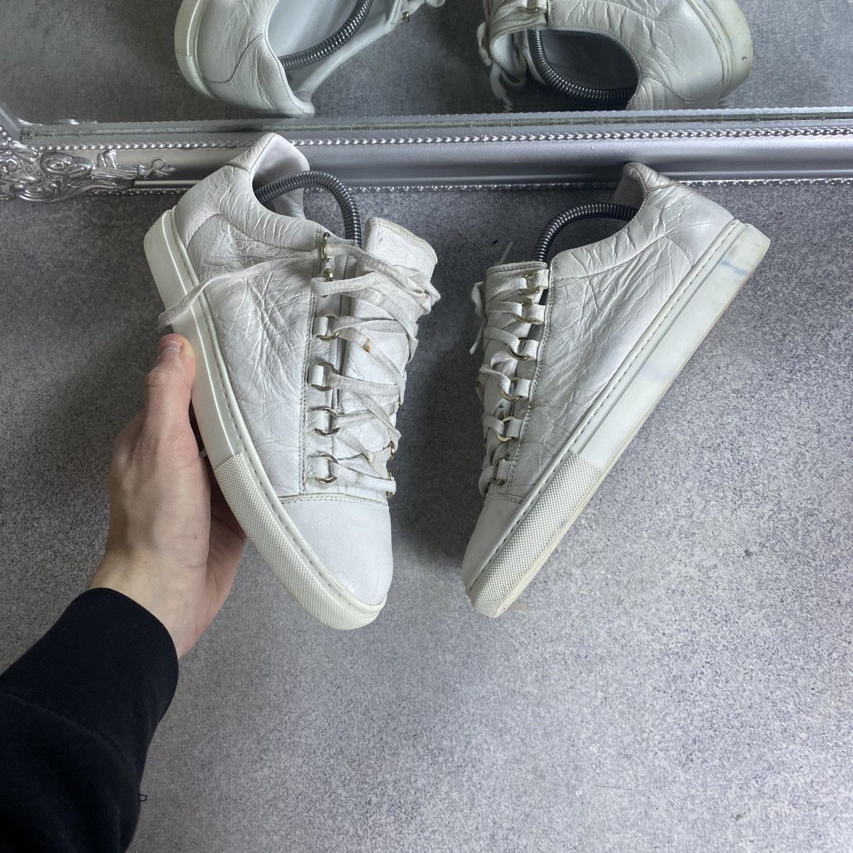 Balenciaga Balenciaga Arena Low Top White Size US 6 / EU 39 - 1 Thumbnail