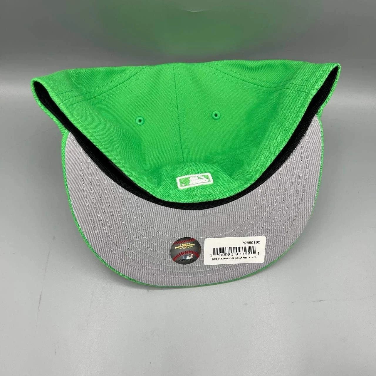 New Era Los Ageles LA Dodgers Hat Men 7 5/8 Green MLB Fitted Cap New Size ONE SIZE - 4 Thumbnail