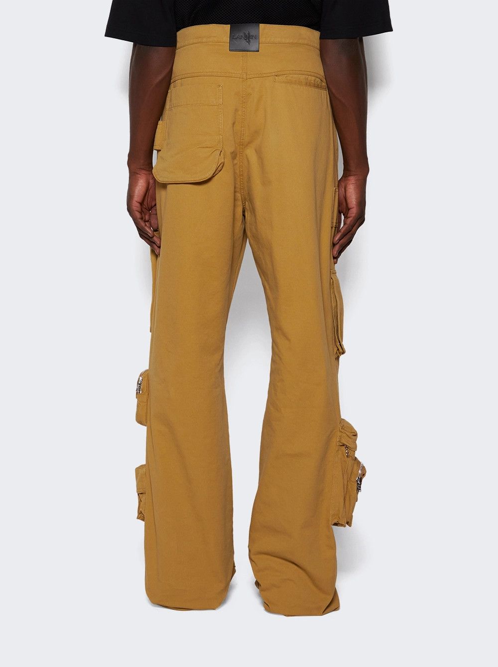 Lanvin o1mle0426 Utility Pocket Pants in Neutrals Size US 33 - 5 Thumbnail