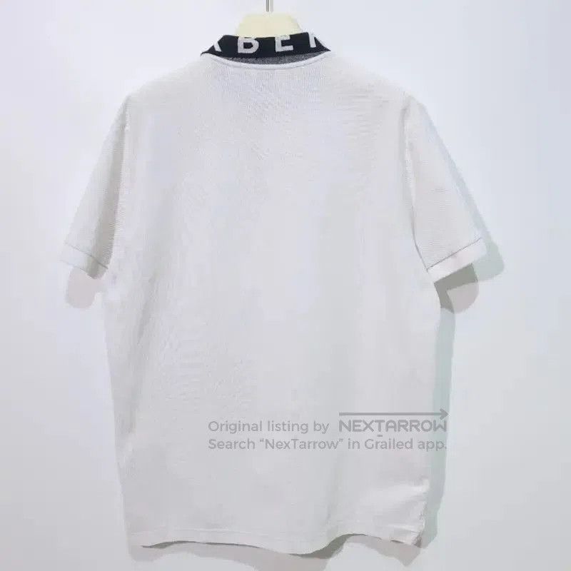 Burberry Burberry Women's White Cotton Polo. Size XL / US 12-14 / IT 48-50 - 2 Thumbnail